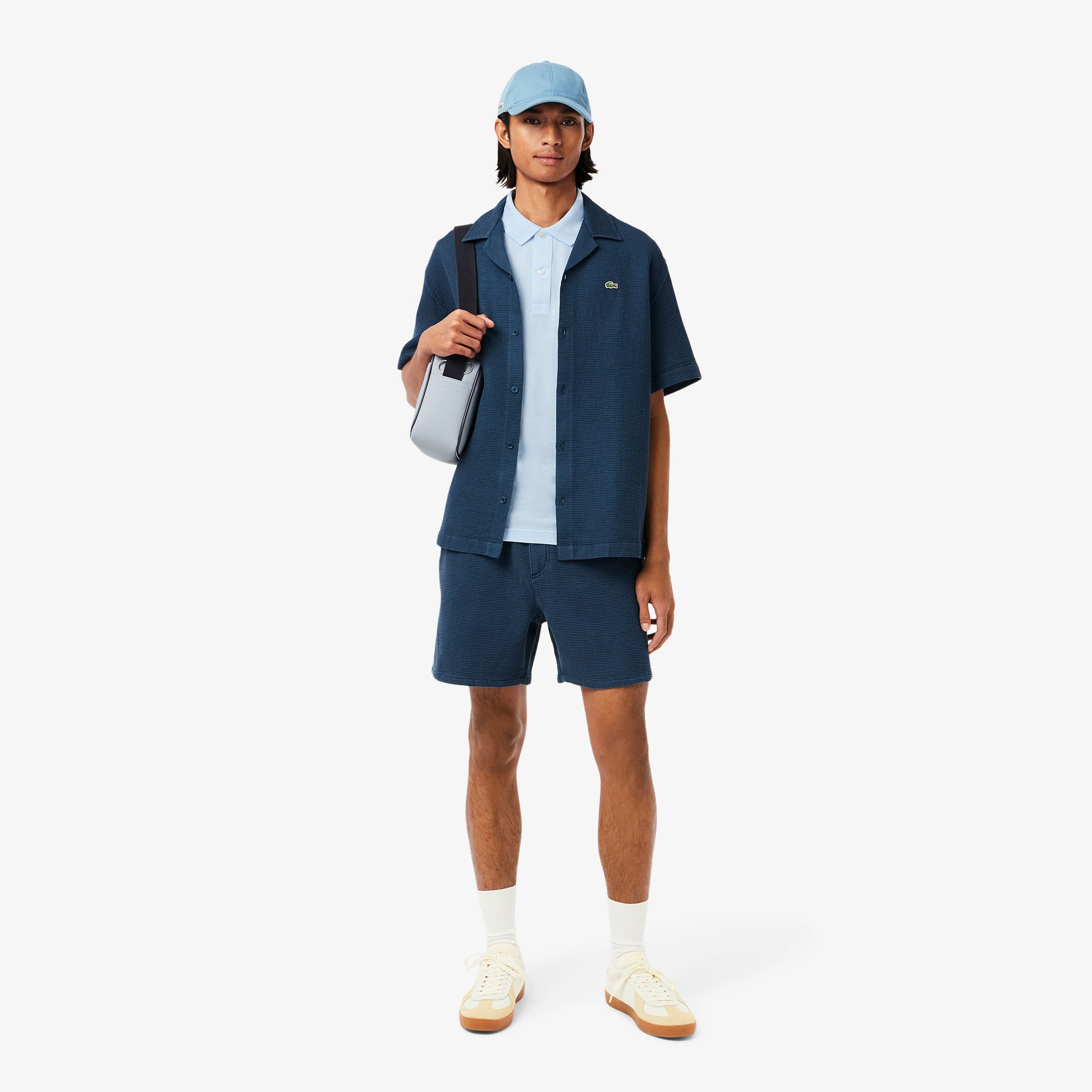 Lacoste L.12.12 Erkek Slim Fit Açık Mavi Polo