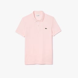 L.12.12 Erkek Slim Fit Açık Pembe Polo Pembe