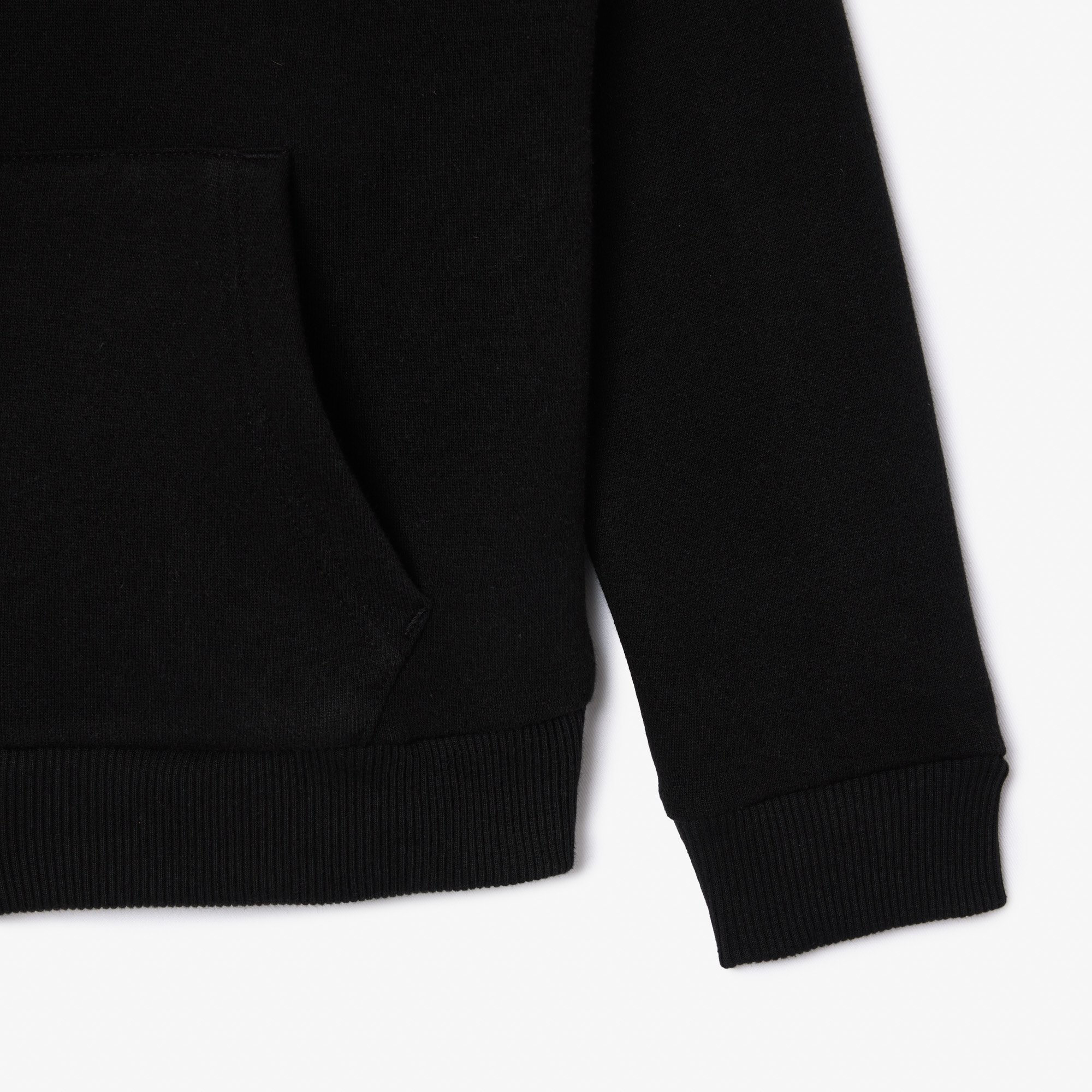 Lacoste Çocuk Kapüşonlu Siyah Sweatshirt görsel 6