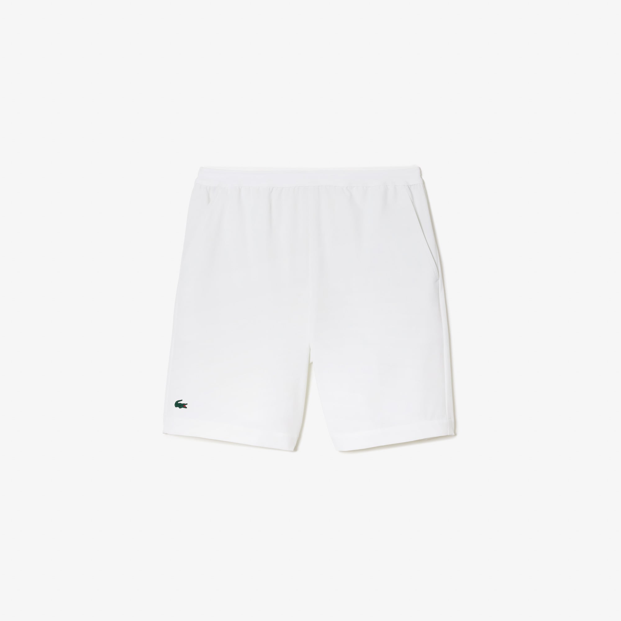 Lacoste Erkek Regular Fit Beyaz Şort görsel 4