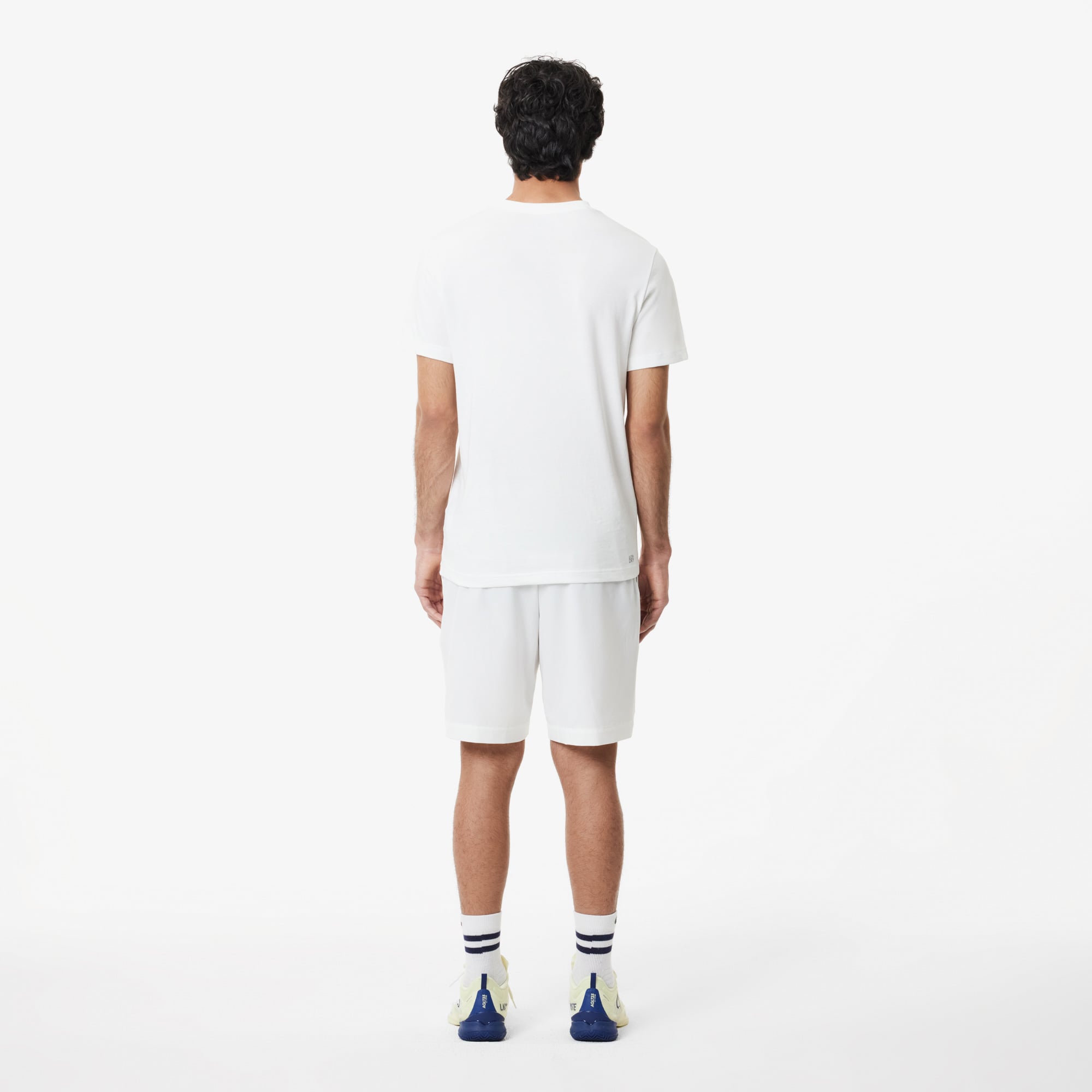 Lacoste Erkek Regular Fit Beyaz Şort görsel 2