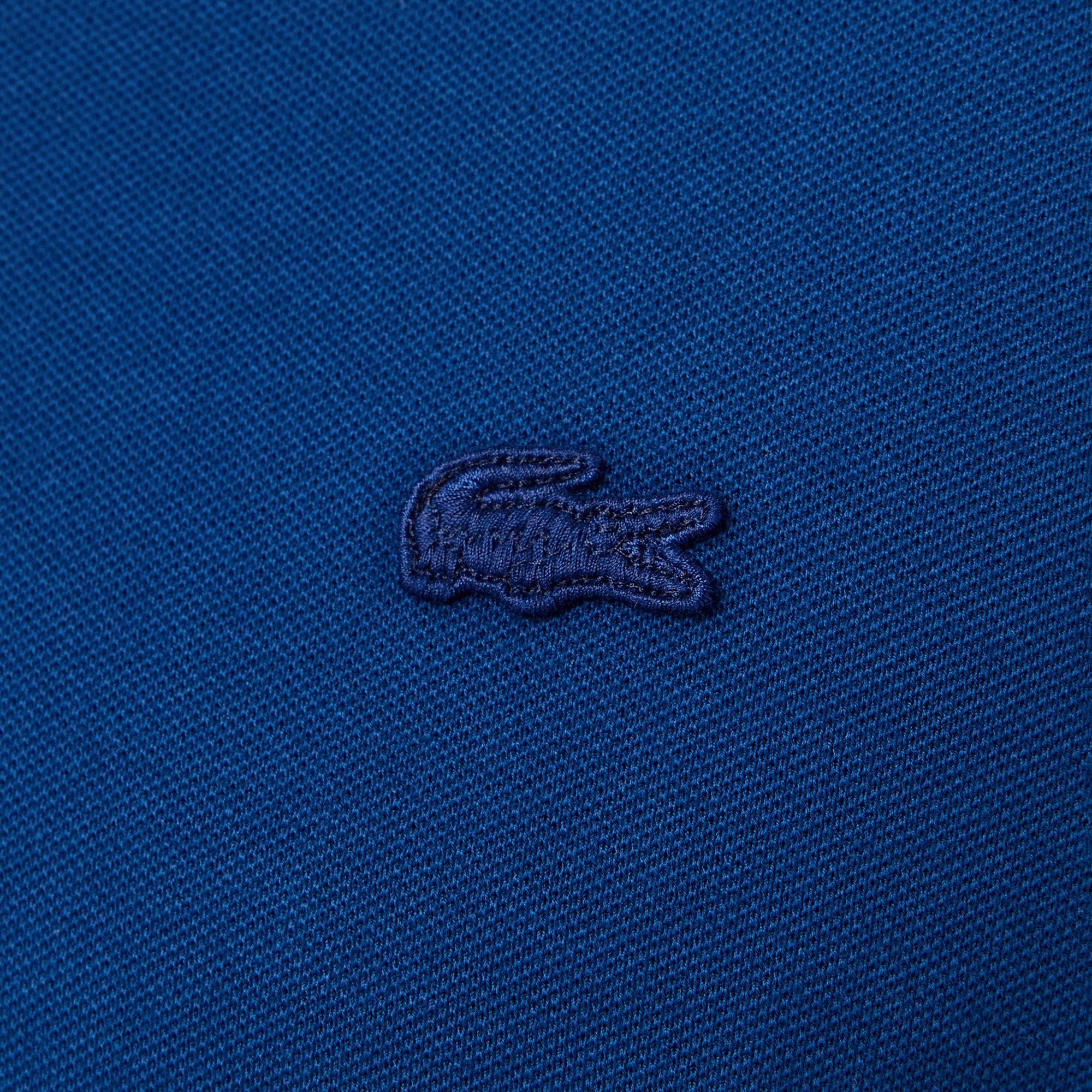 Lacoste Paris Erkek Regular Fit Uzun Kollu Lacivert Polo