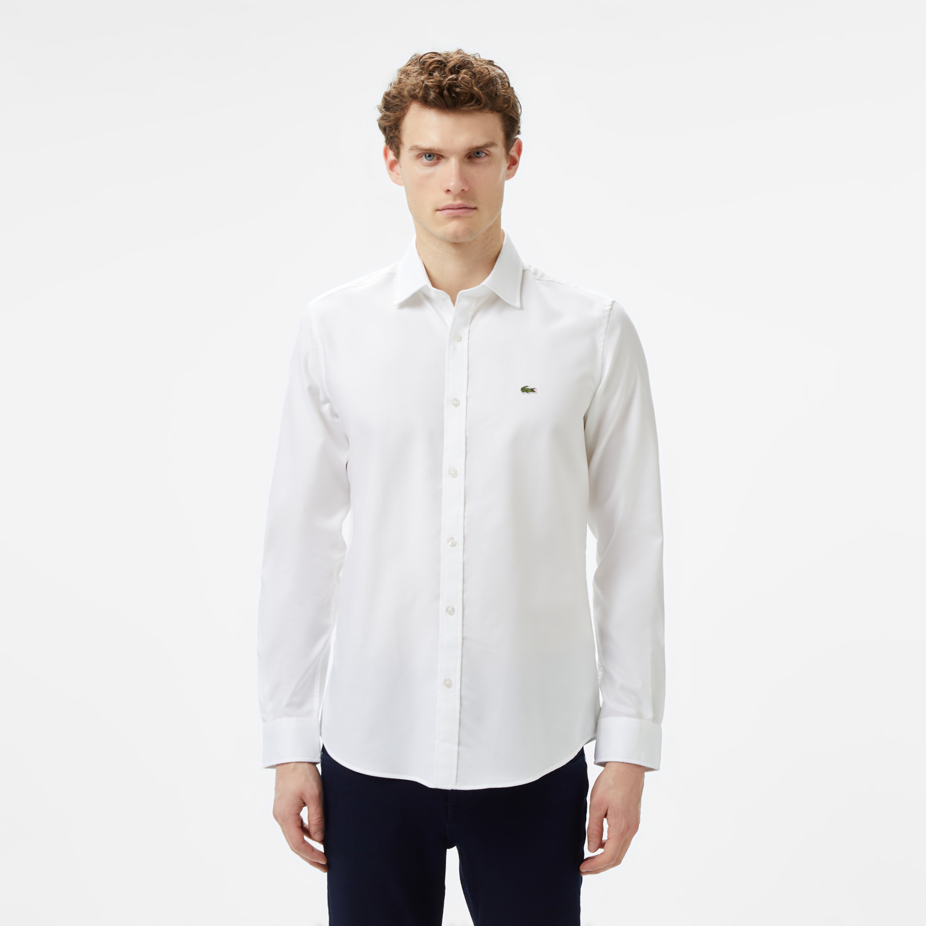 Erkek Slim Fit Beyaz Gömlek Erkek Slim Fit Beyaz Gömlek