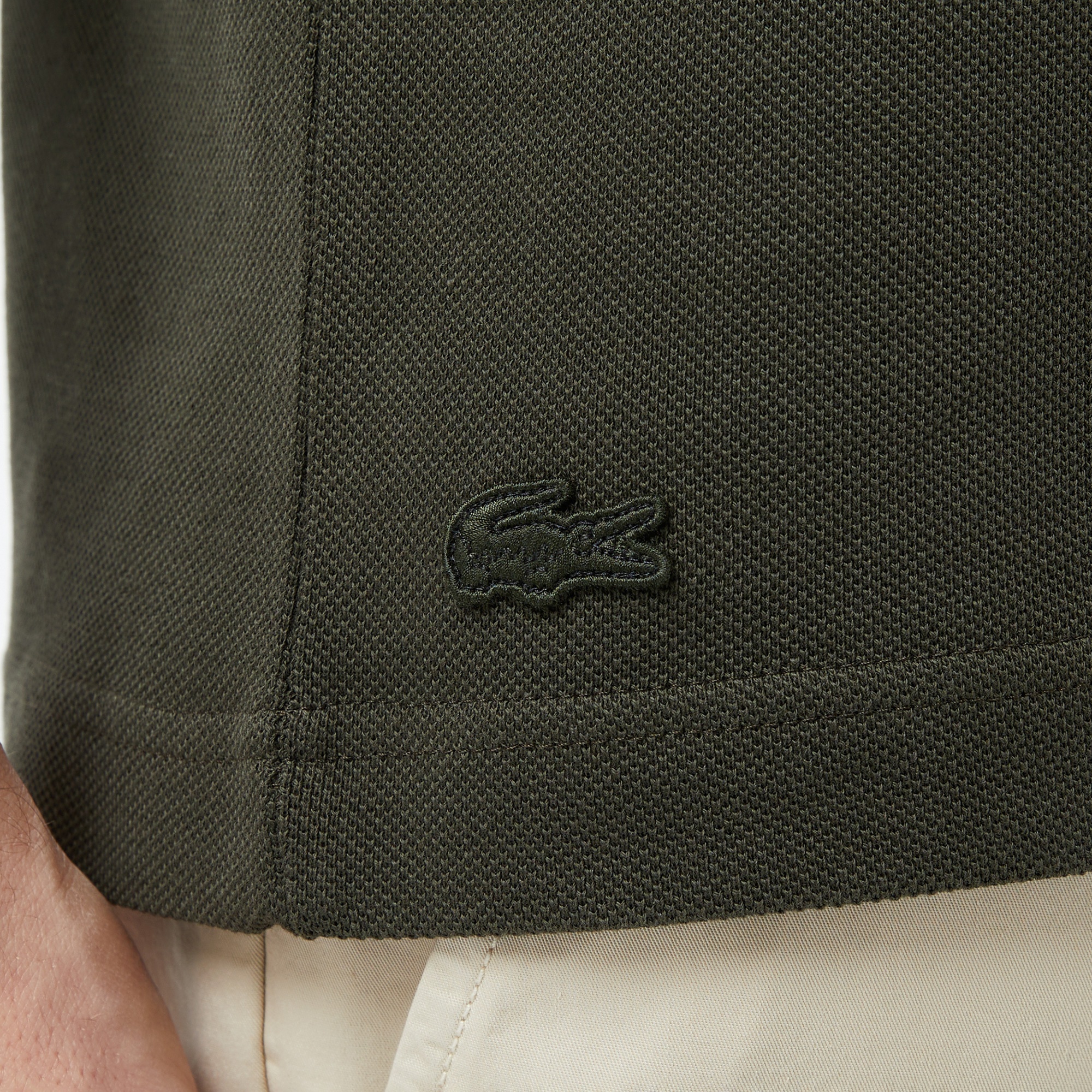 Lacoste Erkek Relaxed Fit Haki Polo