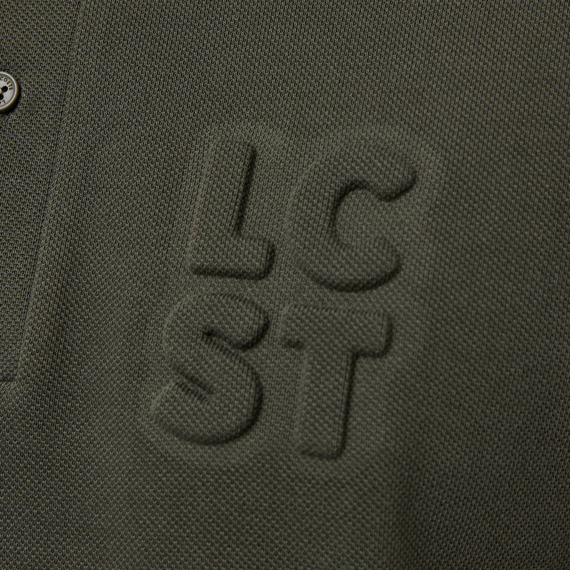 Lacoste Erkek Relaxed Fit Haki Polo