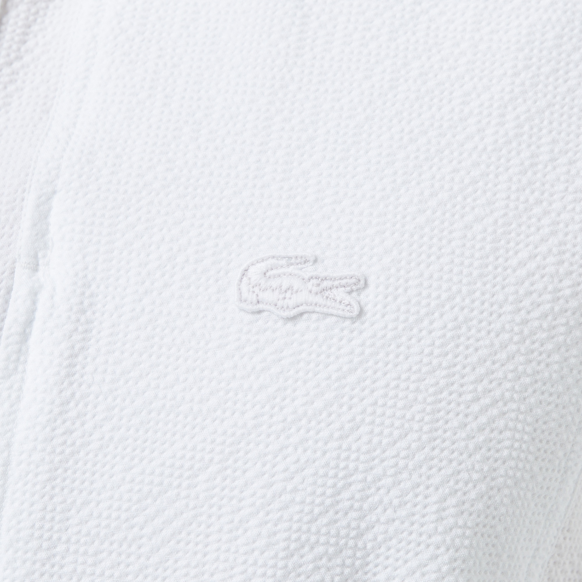 Lacoste Erkek Regular Fit Beyaz Gömlek