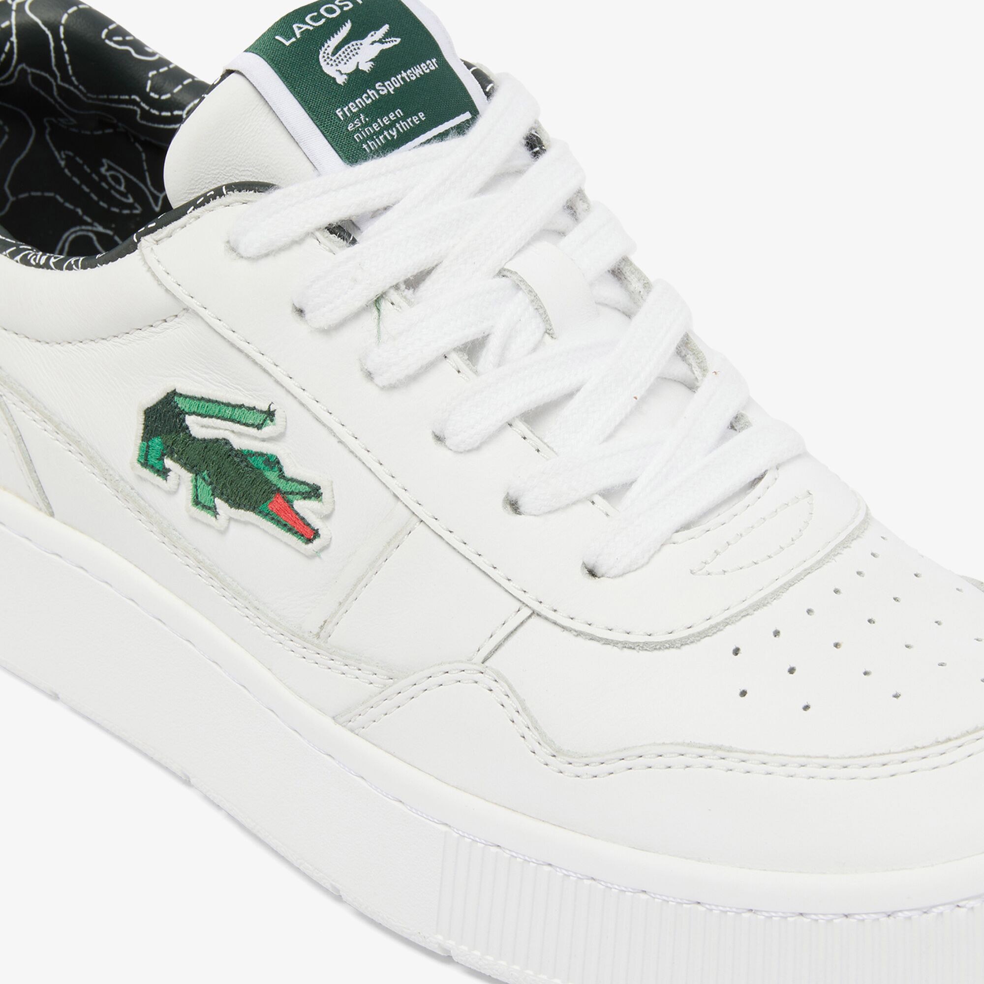 Lacoste Aceclip Premium Kadın Beyaz Sneaker