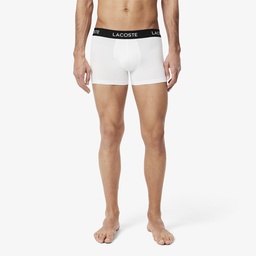 Lacoste Erkek 3'lü Renkli Boxer Renkli