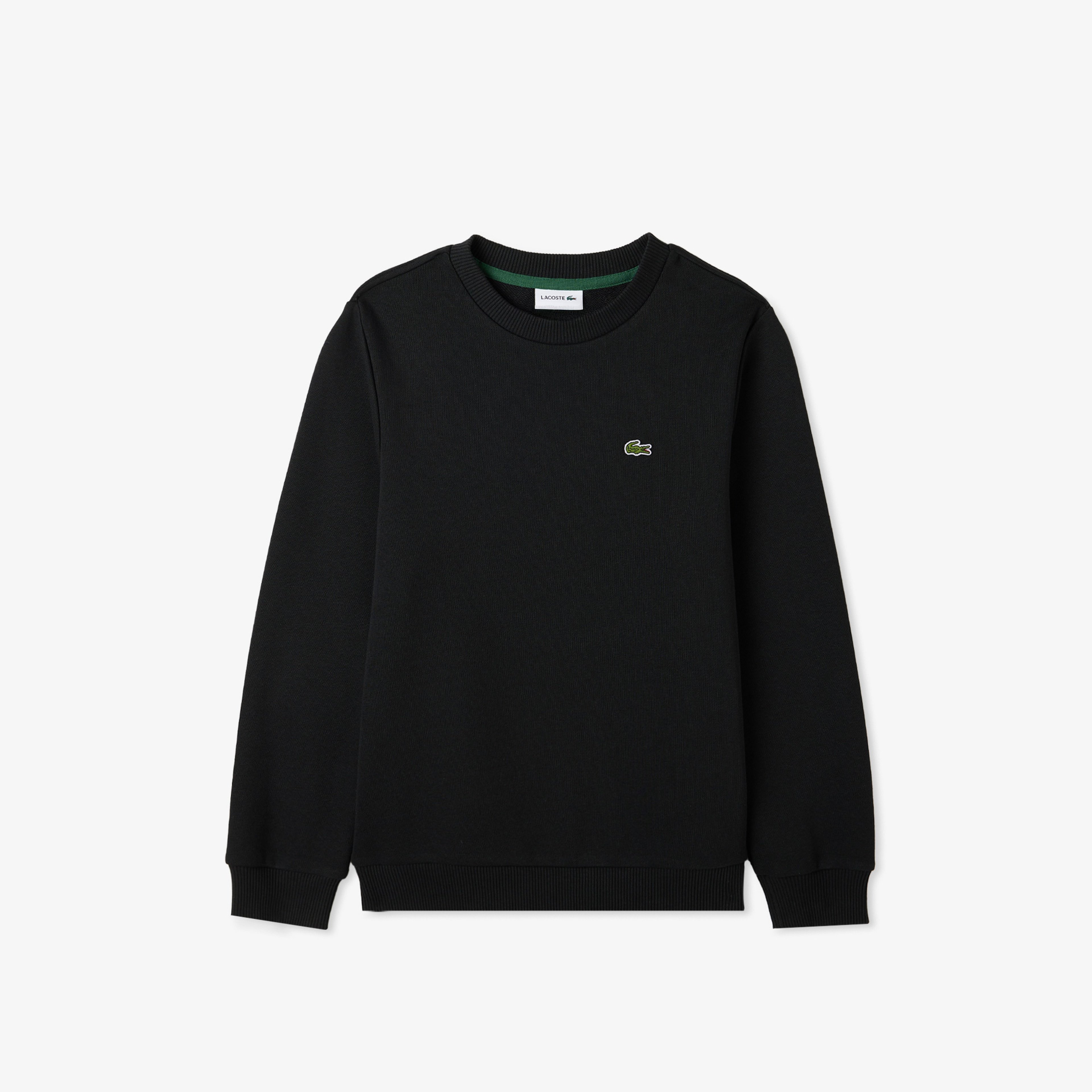 Çocuk Bisiklet Yaka Siyah Sweatshirt