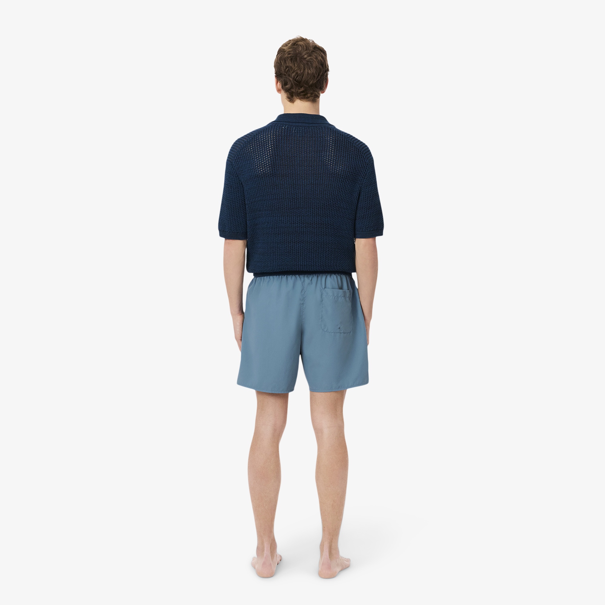 Lacoste Erkek Mavi Mayo
