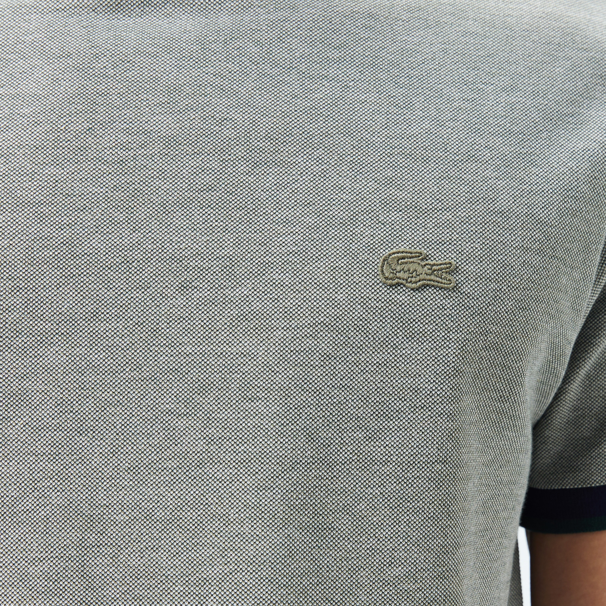 Lacoste Erkek Regular Fit Bisiklet Yaka Gri T-Shirt