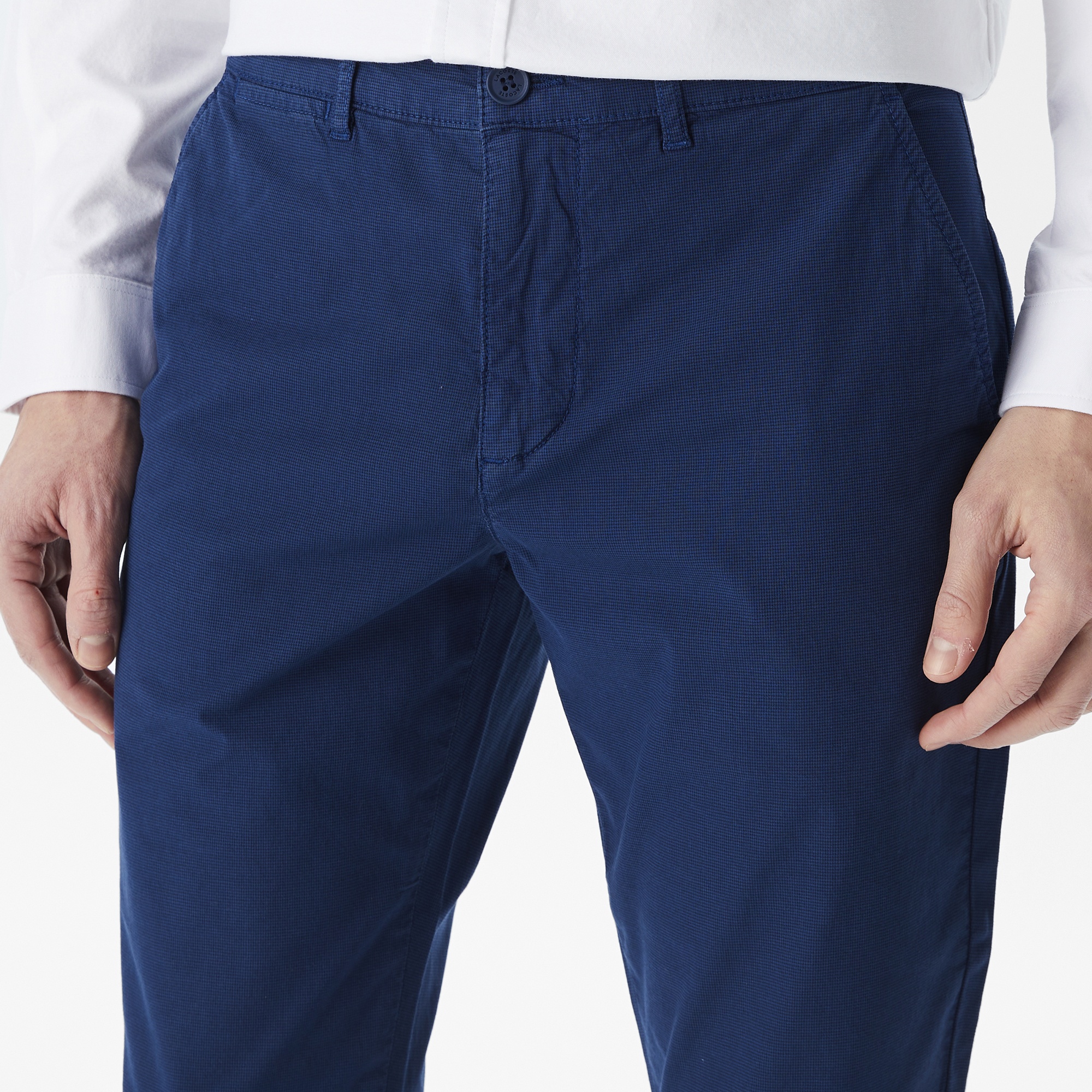 Lacoste Erkek Slim Fit Lacivert Pantolon