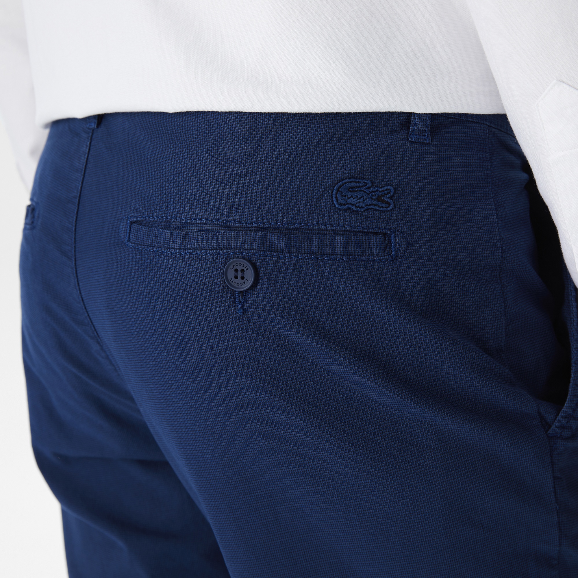 Lacoste Erkek Slim Fit Lacivert Pantolon