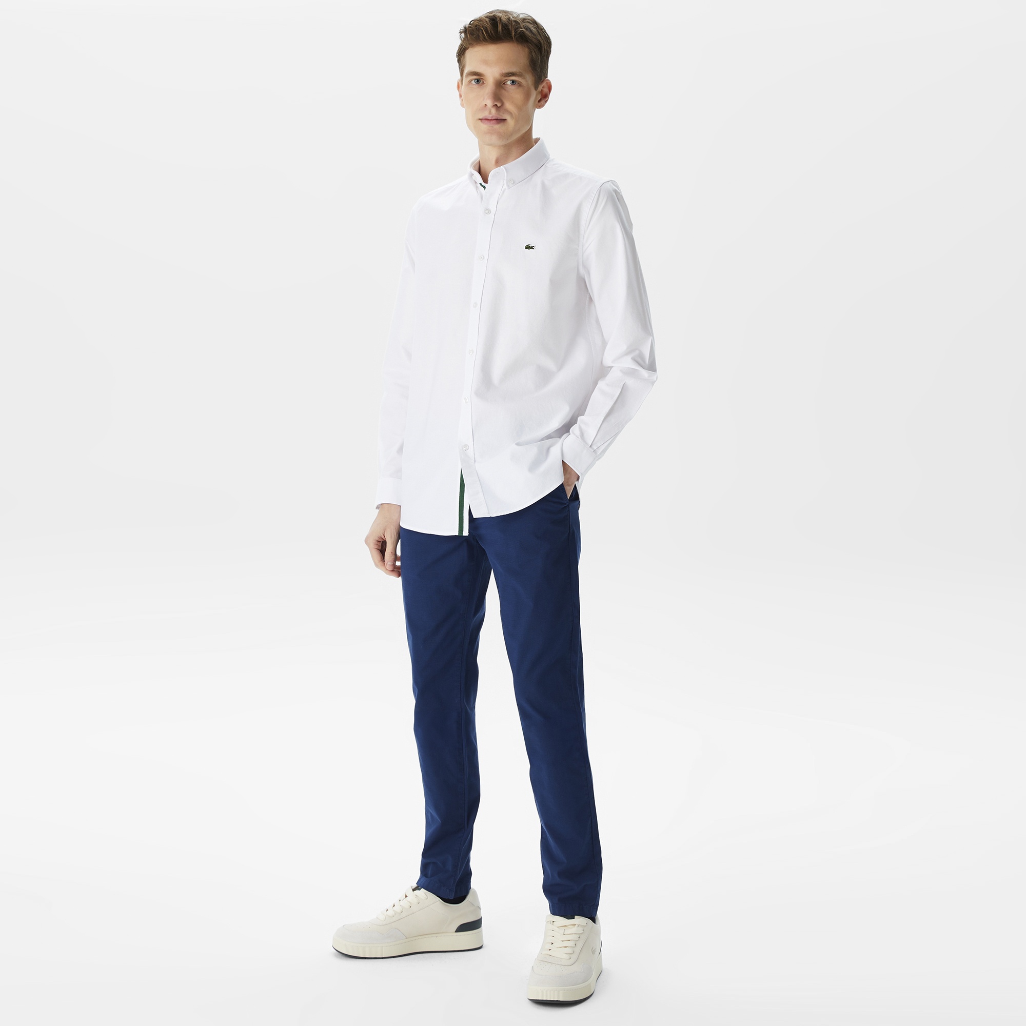 Lacoste Erkek Slim Fit Lacivert Pantolon