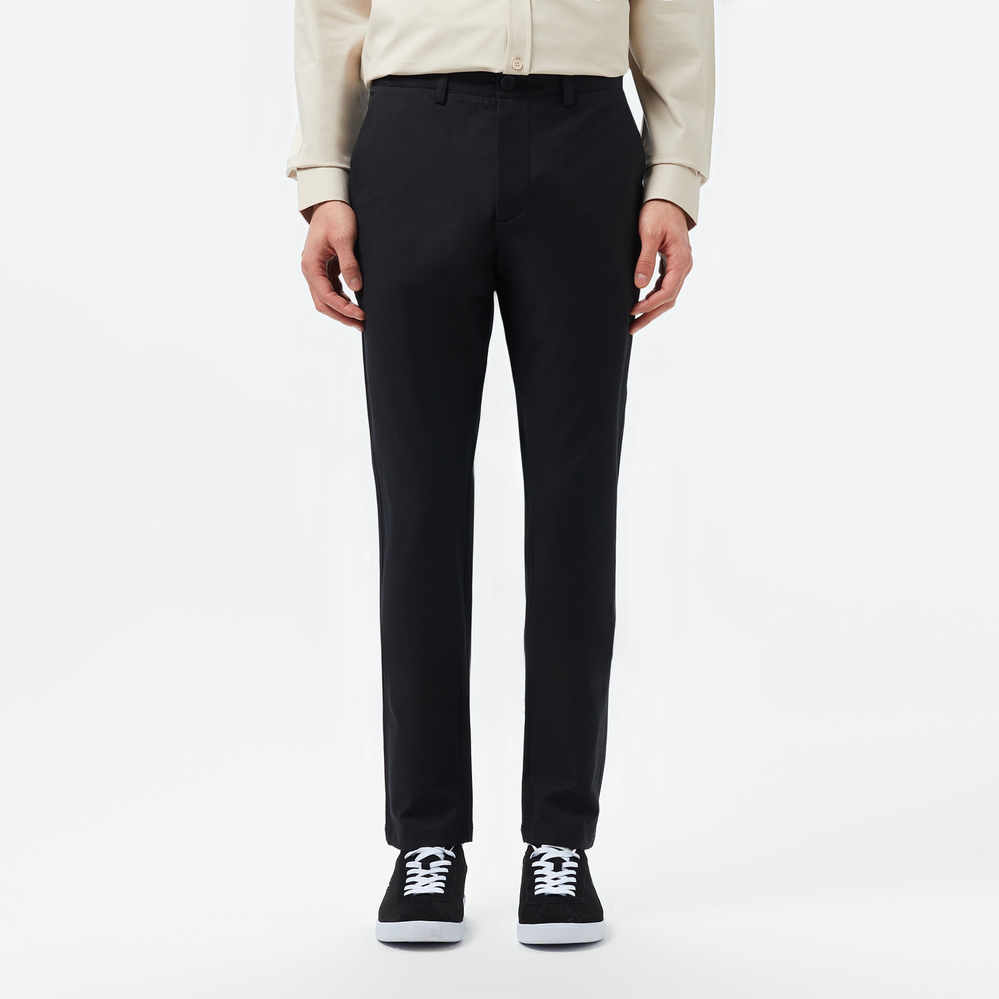 Lacoste Erkek Slim Fit Siyah Pantolon