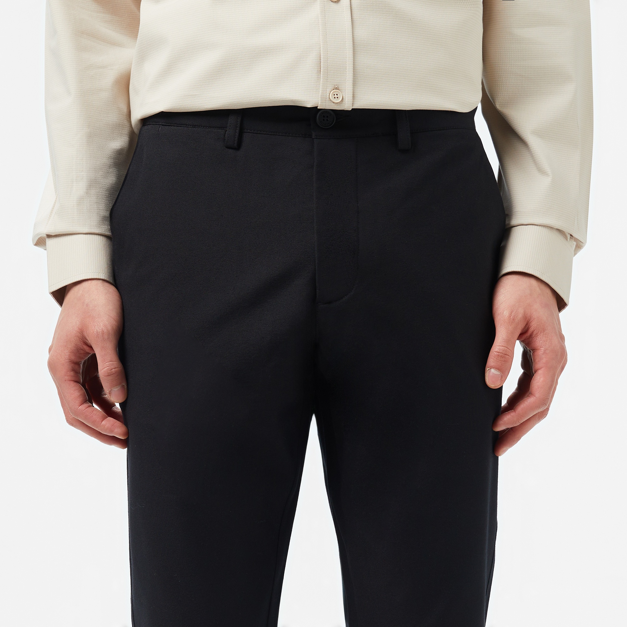 Lacoste Erkek Slim Fit Siyah Pantolon