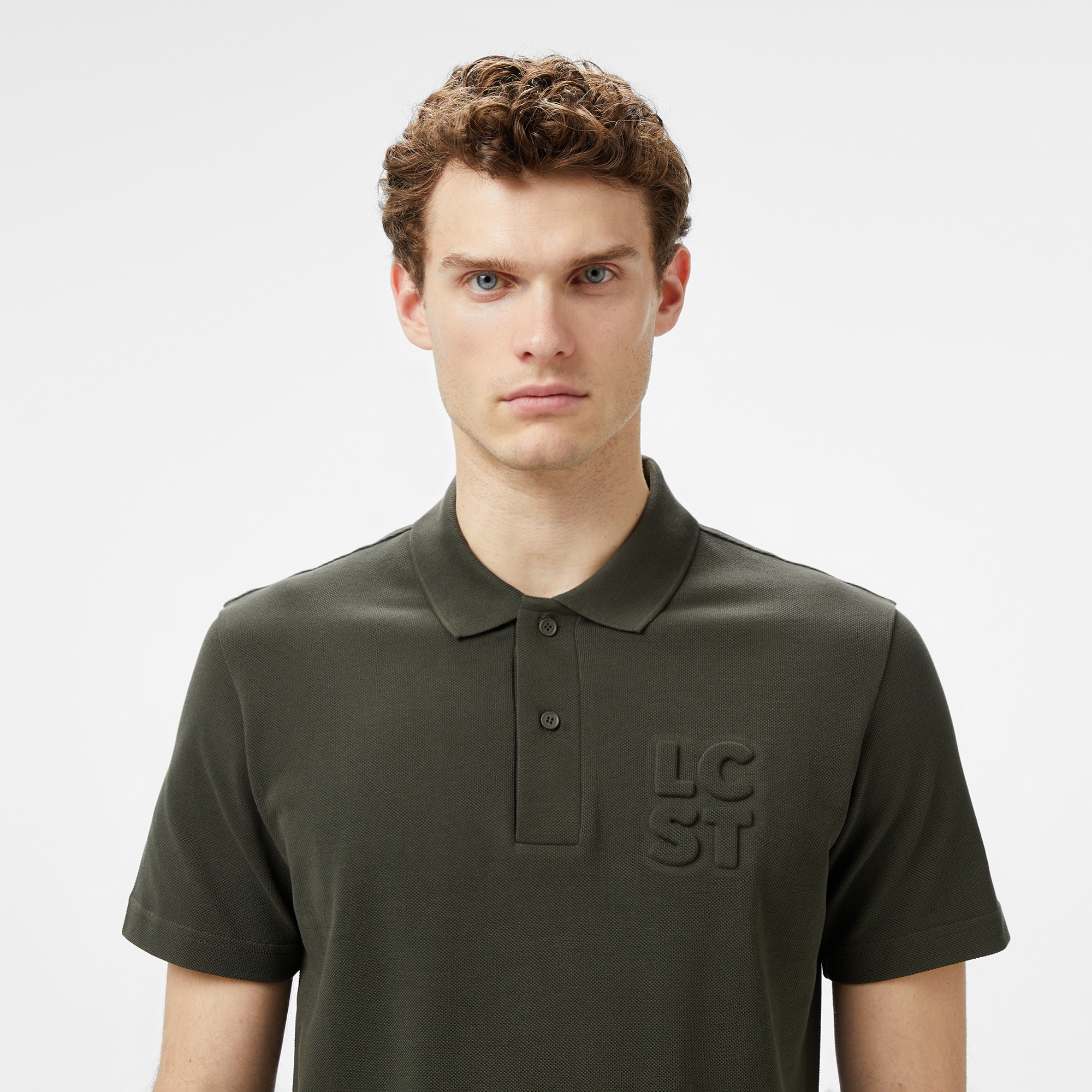 Lacoste Erkek Relaxed Fit Haki Polo