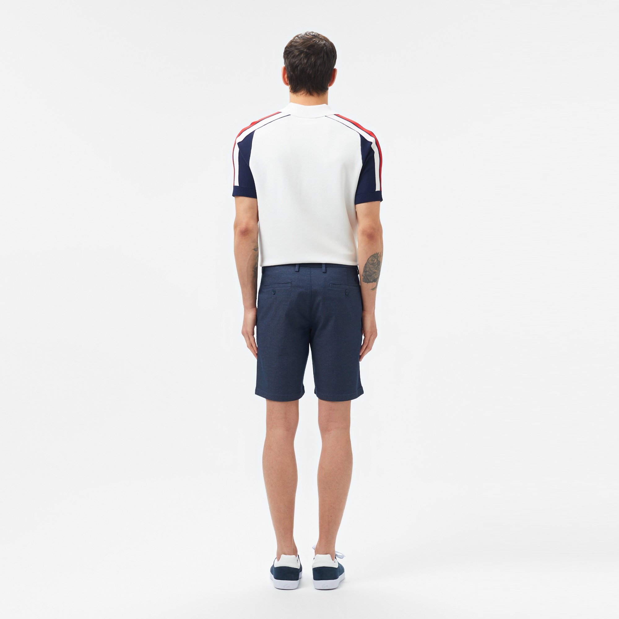 Lacoste Erkek Slim Fit Lacivert Bermuda Şort