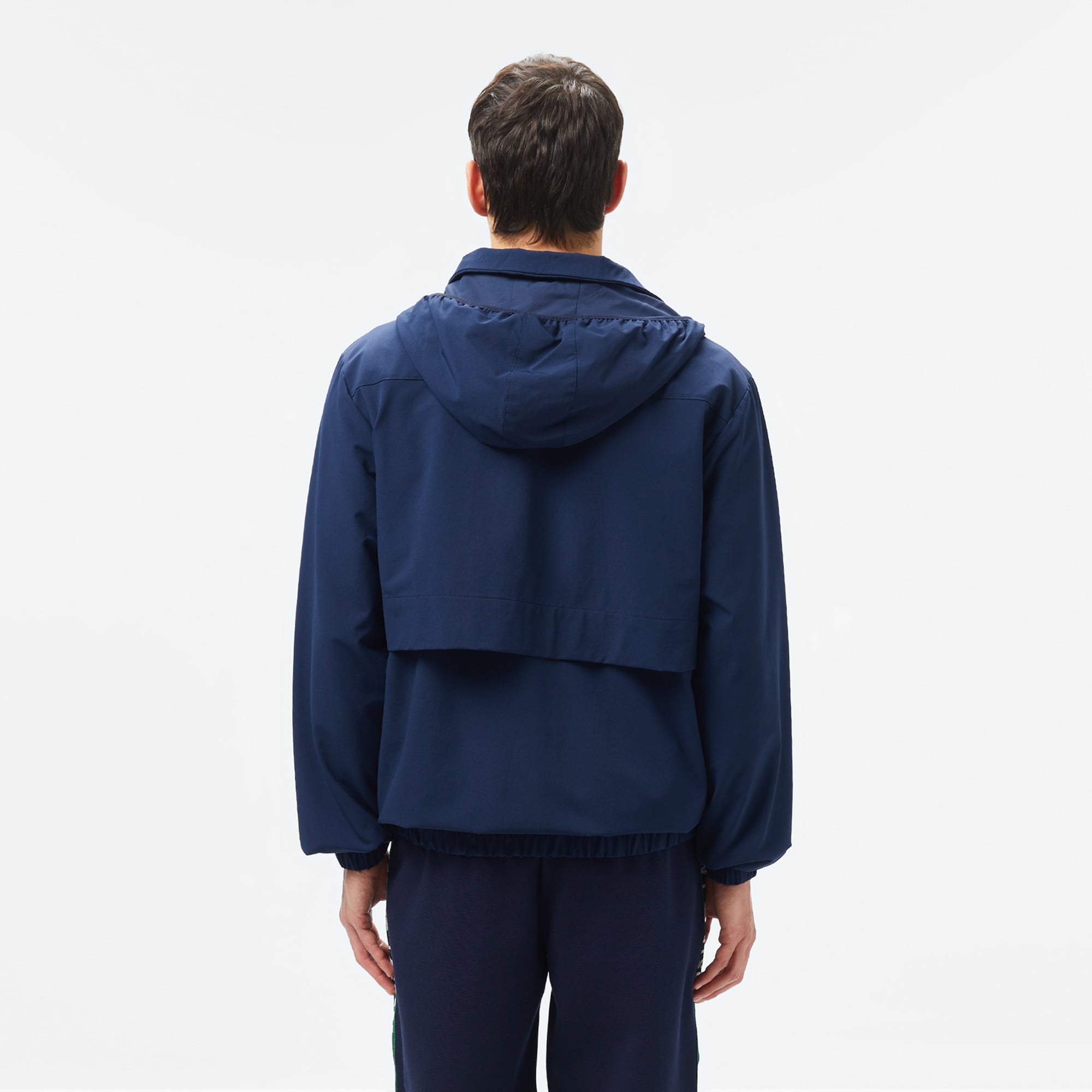 Lacoste Erkek Kapüşonlu Lacivert Ceket