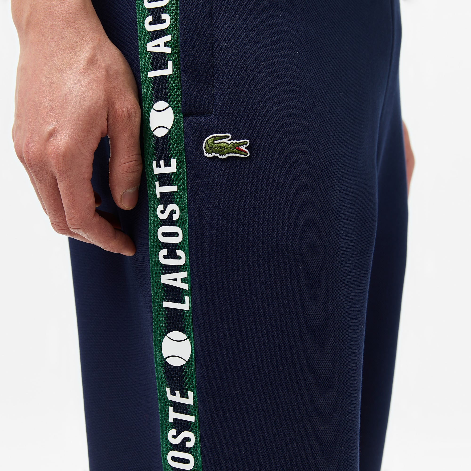 Lacoste Erkek Regular Fit Baskılı Lacivert Eşofman Altı