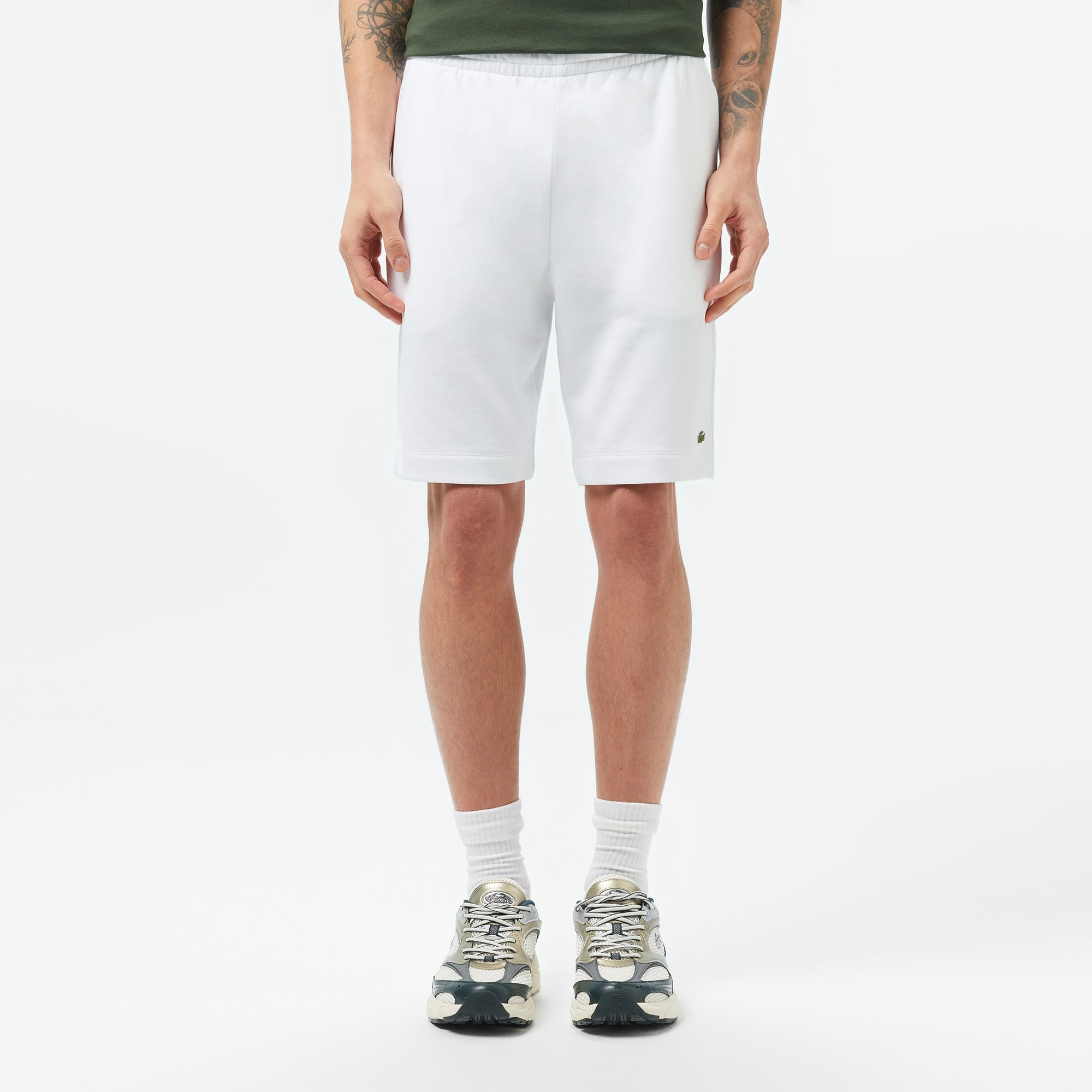 Lacoste Erkek Regular Fit Beyaz Şort