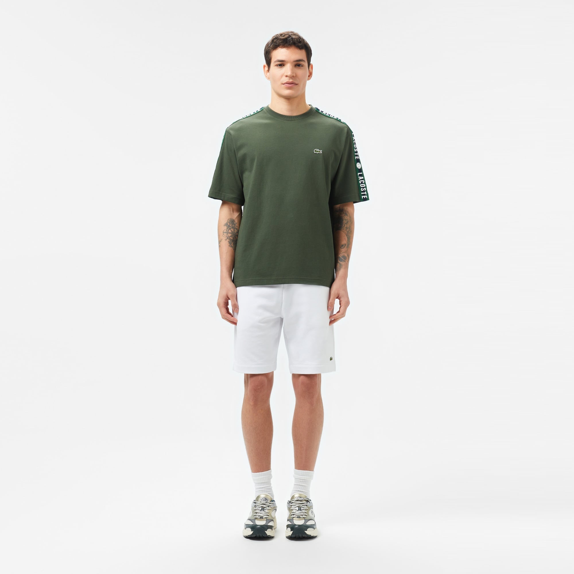Lacoste Erkek Regular Fit Beyaz Şort