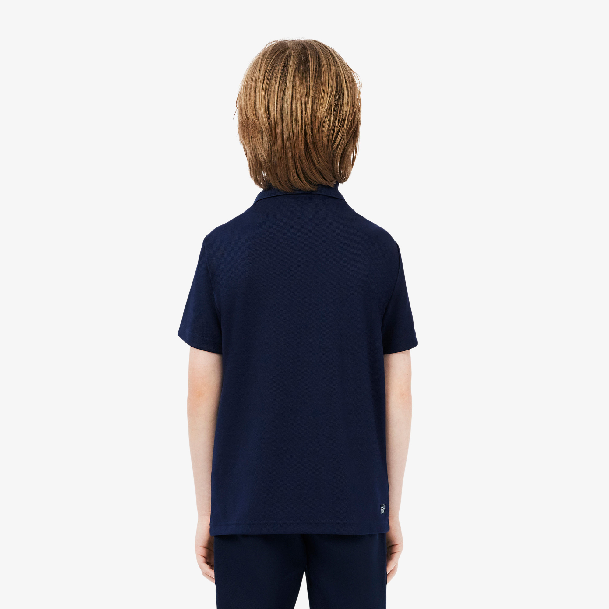 Lacoste SPORT Çocuk Baskılı Lacivert Polo görsel 3