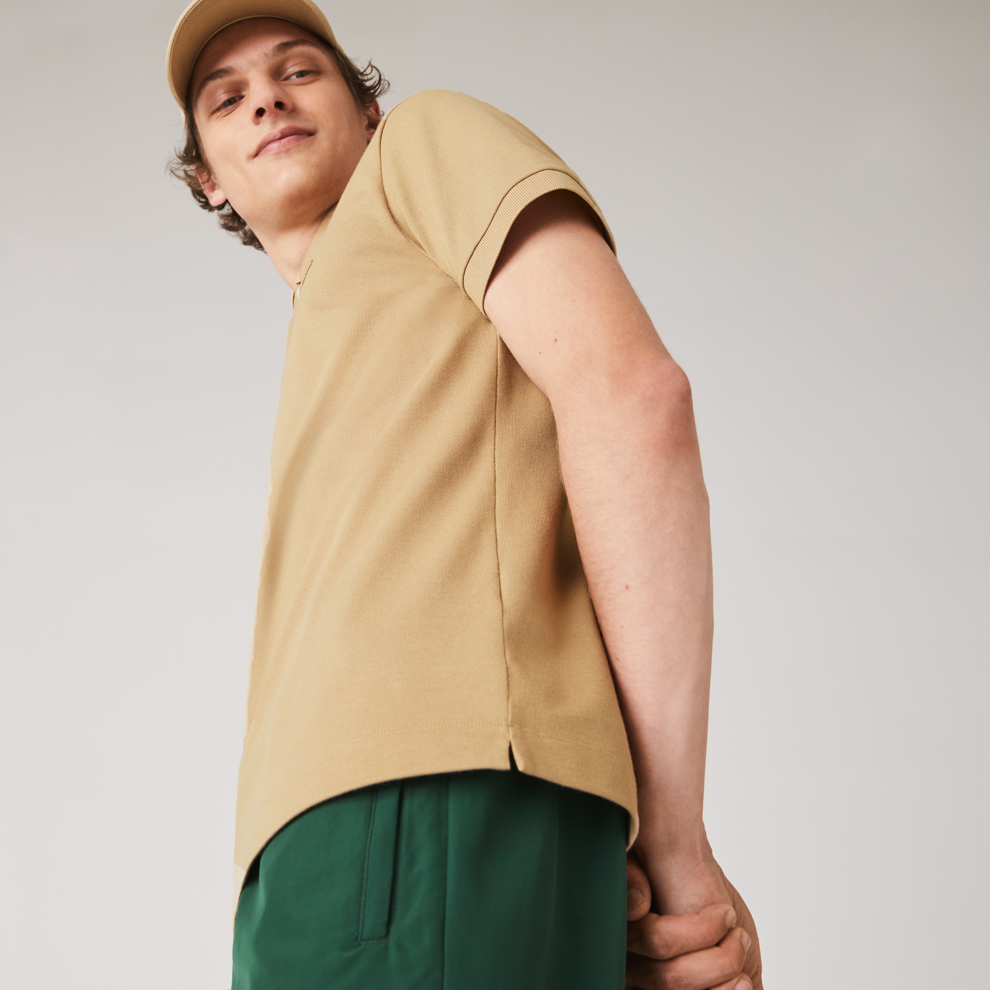 Lacoste Paris Erkek Regular Fit Bej Polo