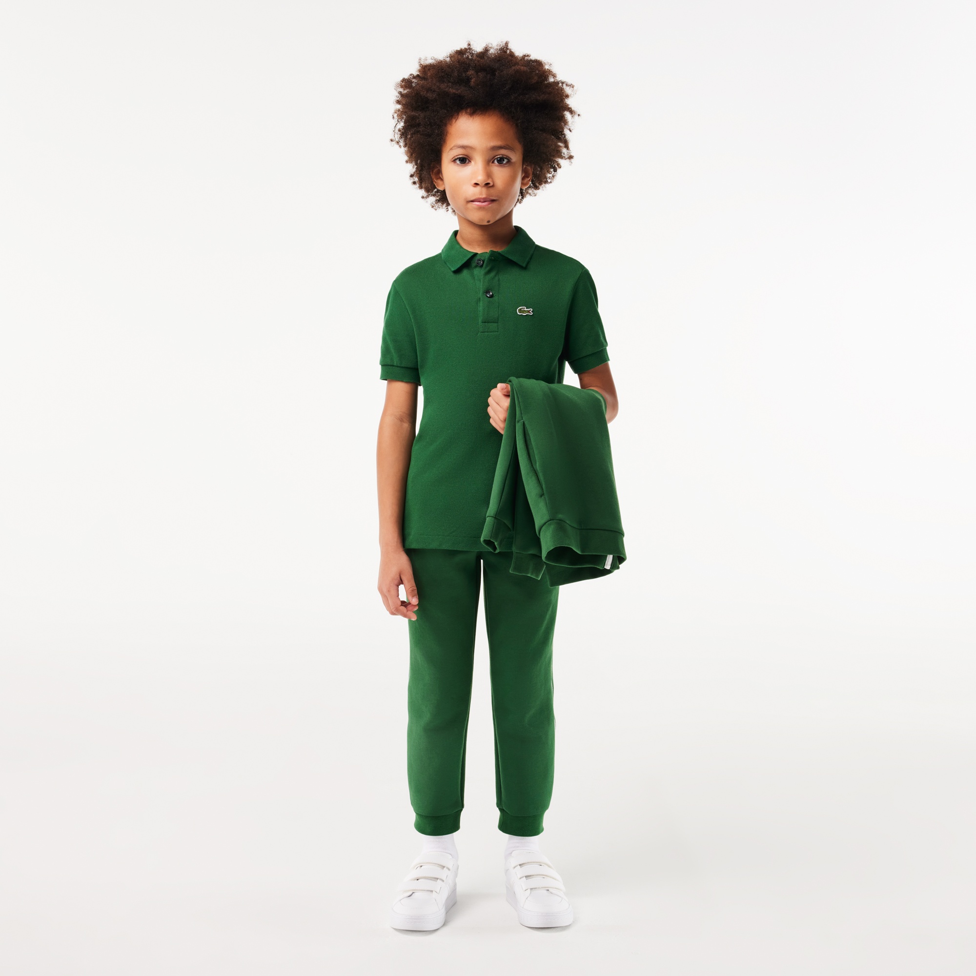 Lacoste Çocuk Regular Fit Yeşil Polo
