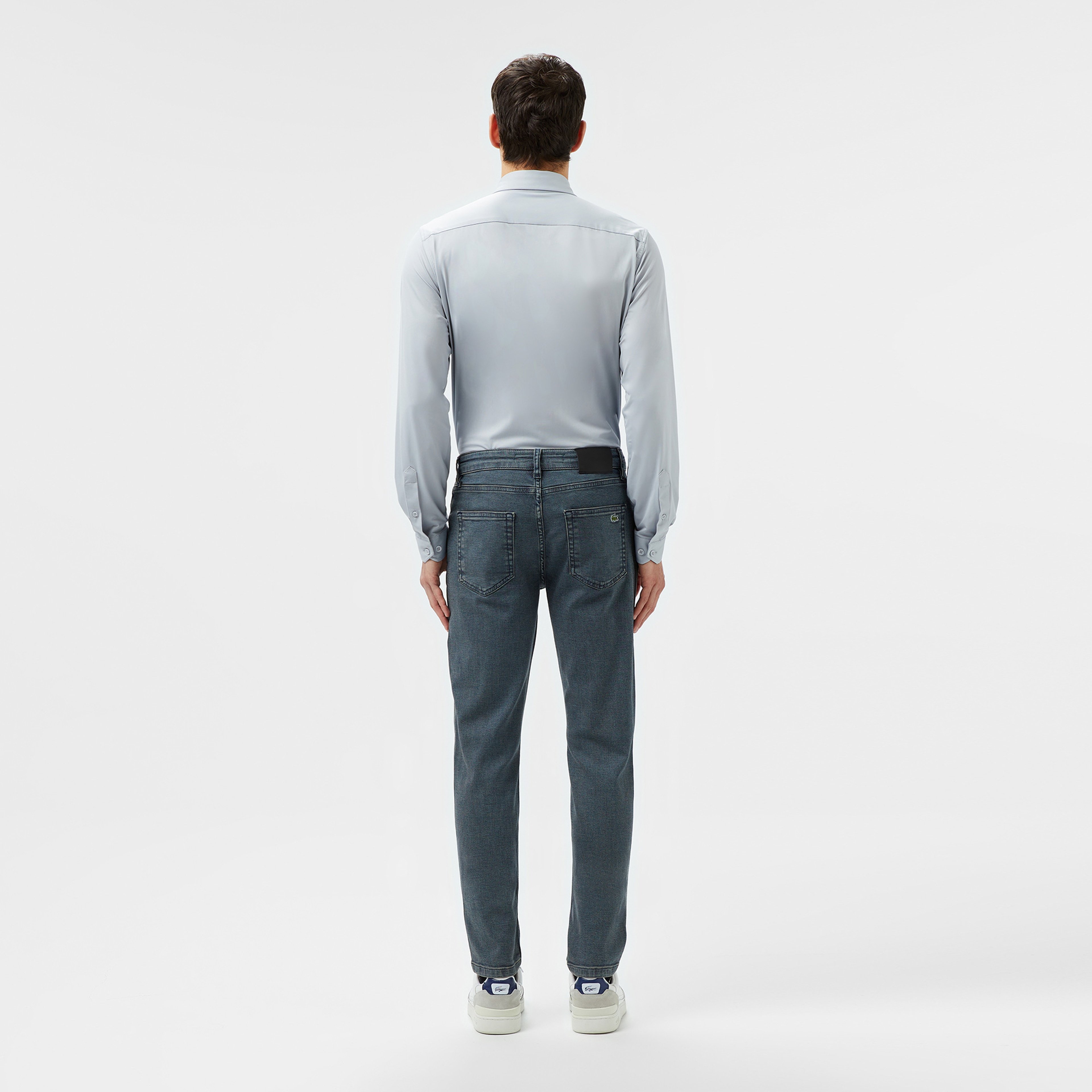 Erkek Slim Fit Lacivert Jean Pantolon