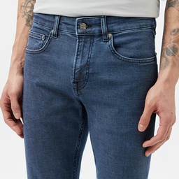 Lacoste Erkek Slim Fit Mavi Jean Pantolon Mavi