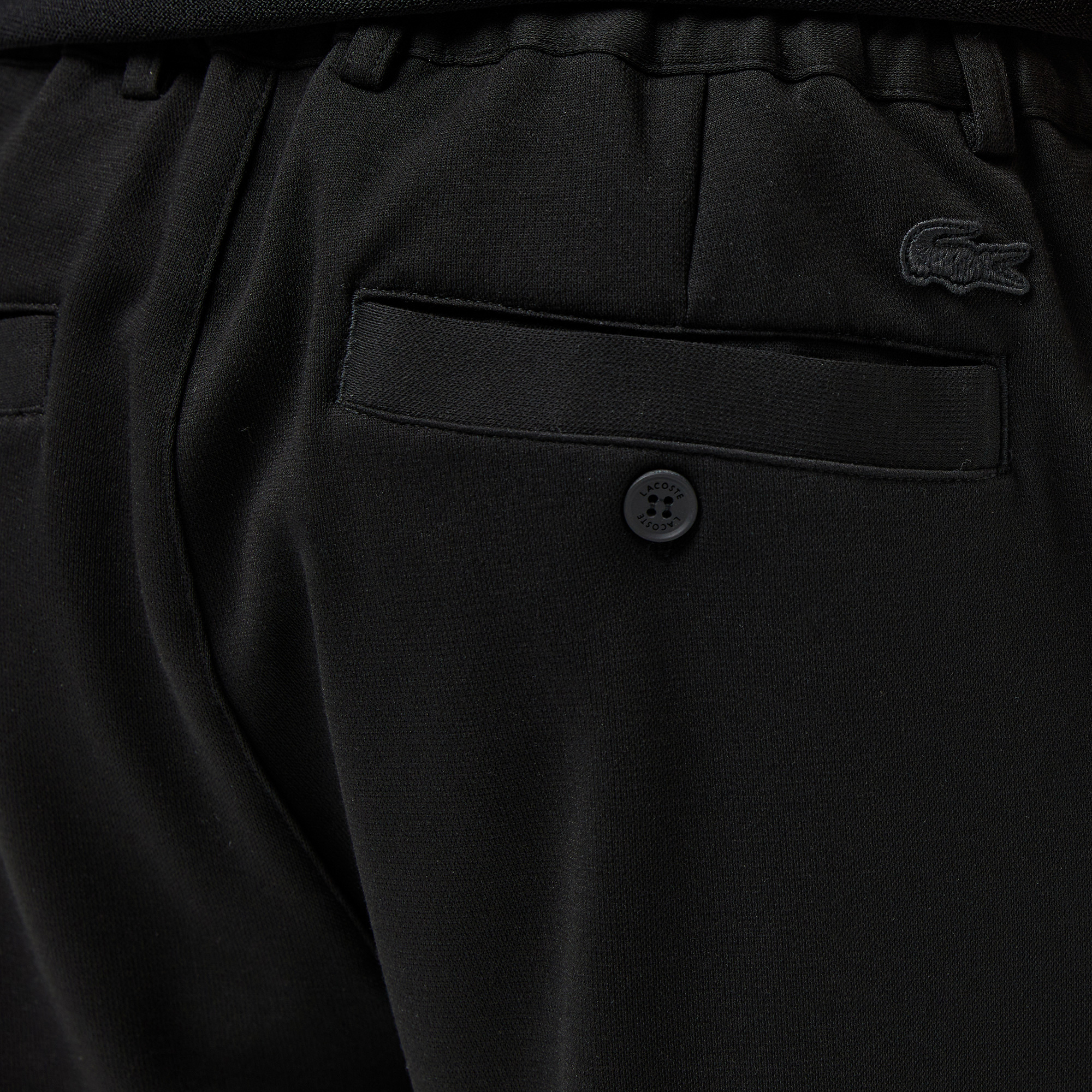 Lacoste Erkek Regular Fit Siyah Pantolon görsel 7