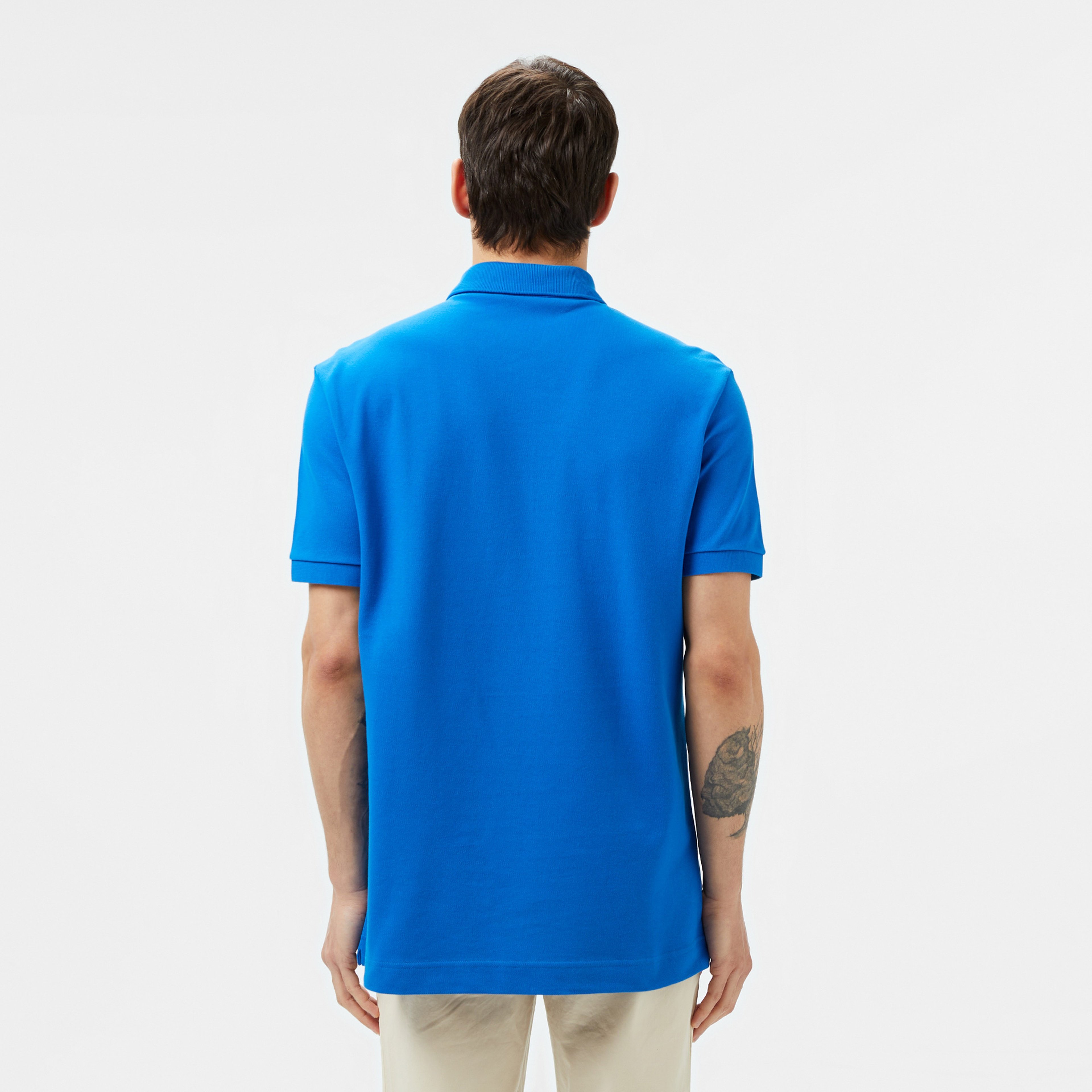 Erkek Regular Fit Mavi Paris Polo