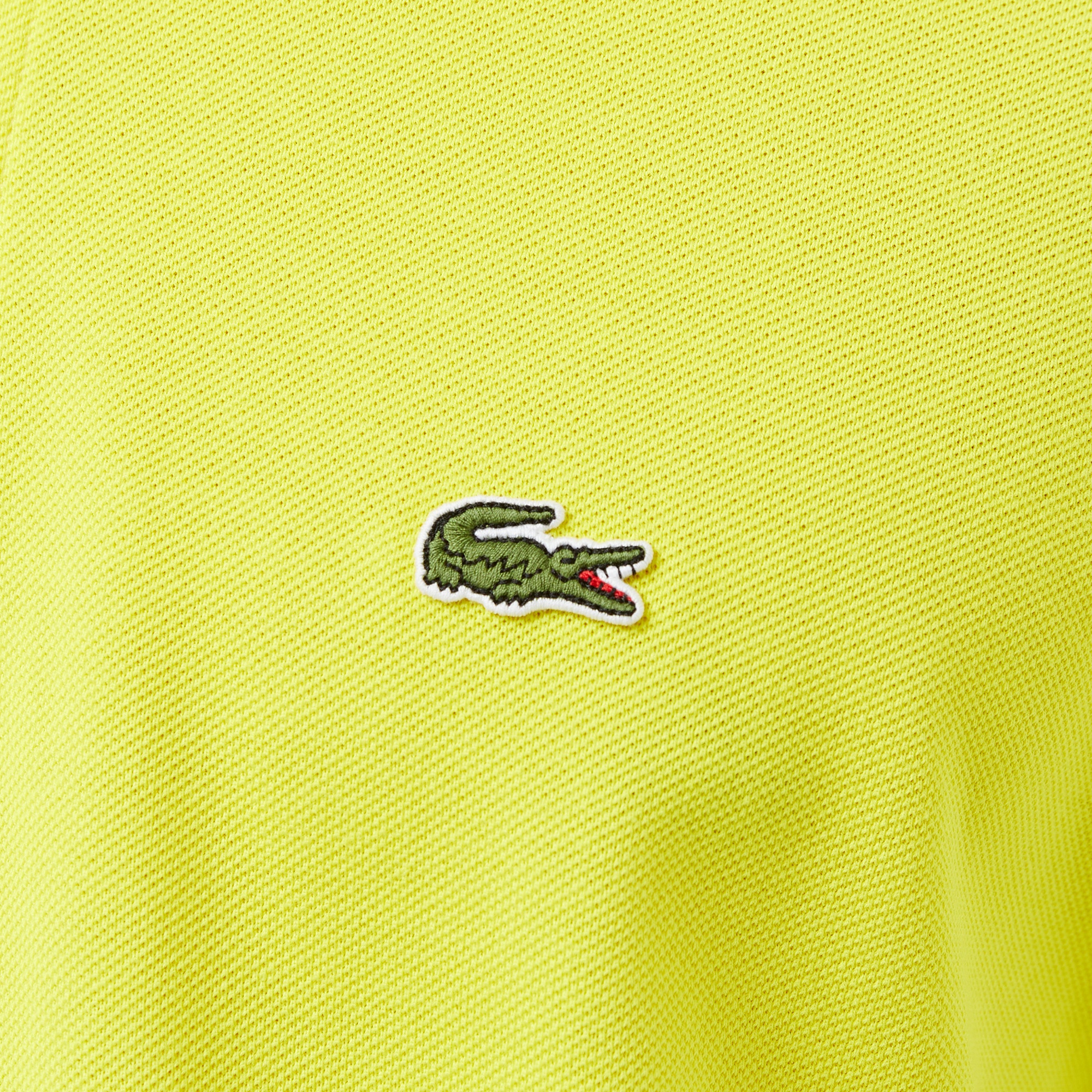 Lacoste L.12.12 Erkek Classic Fit Sarı Polo