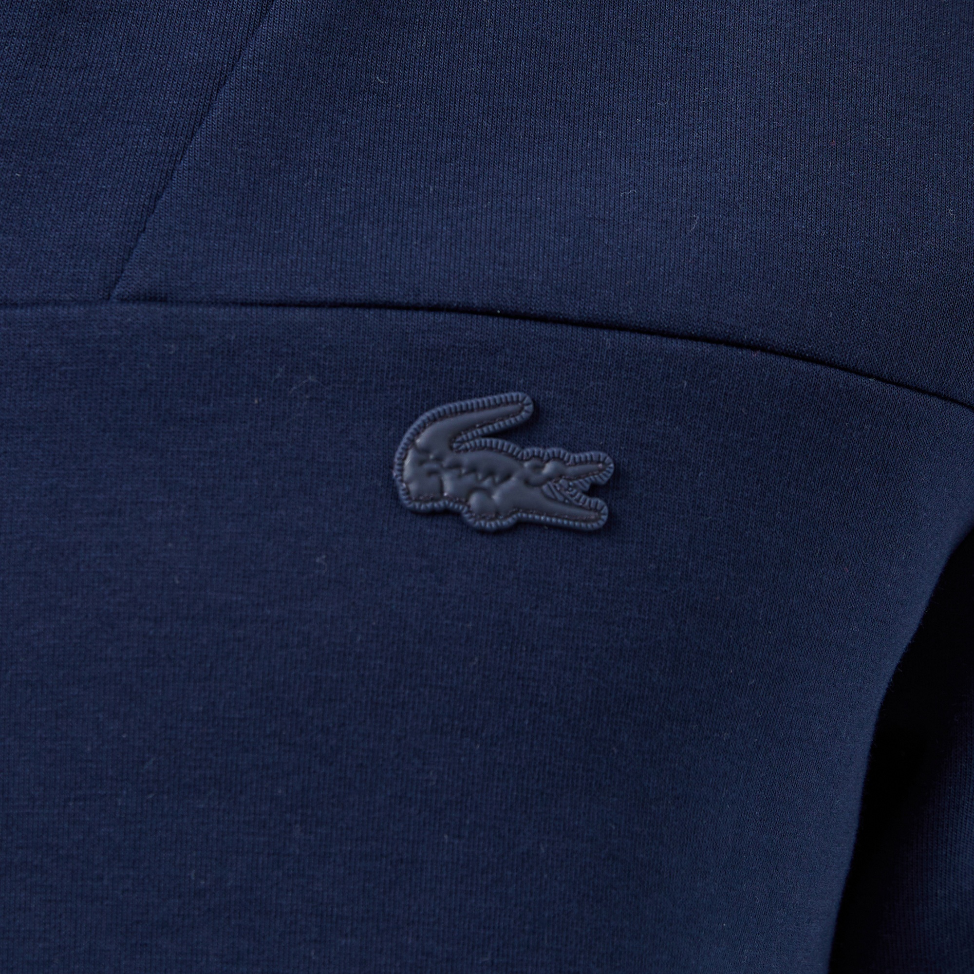 Lacoste Erkek Slim Fit Fermuarlı Lacivert Sweatshirt