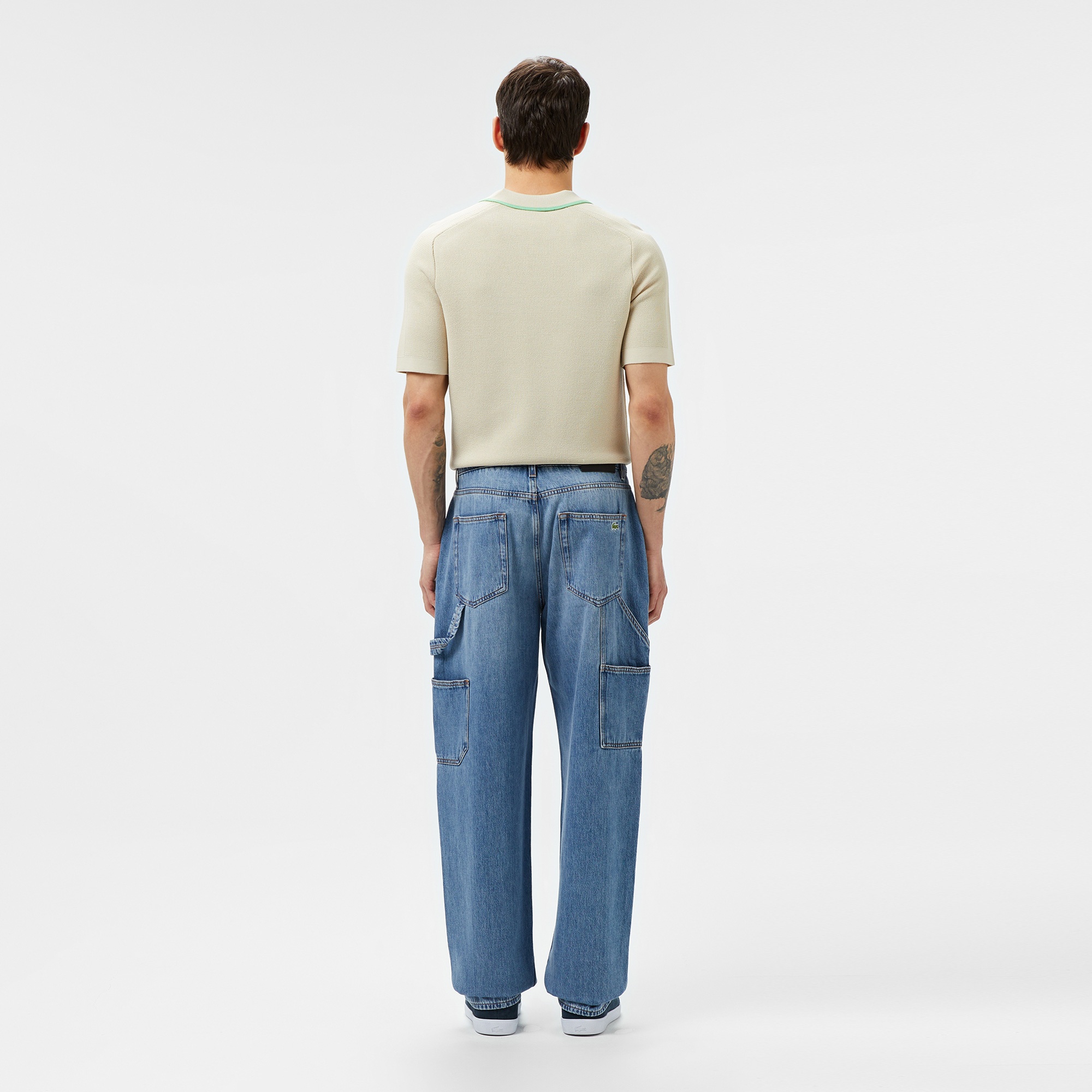 Lacoste Erkek Koyu Mavi Jean Pantolon