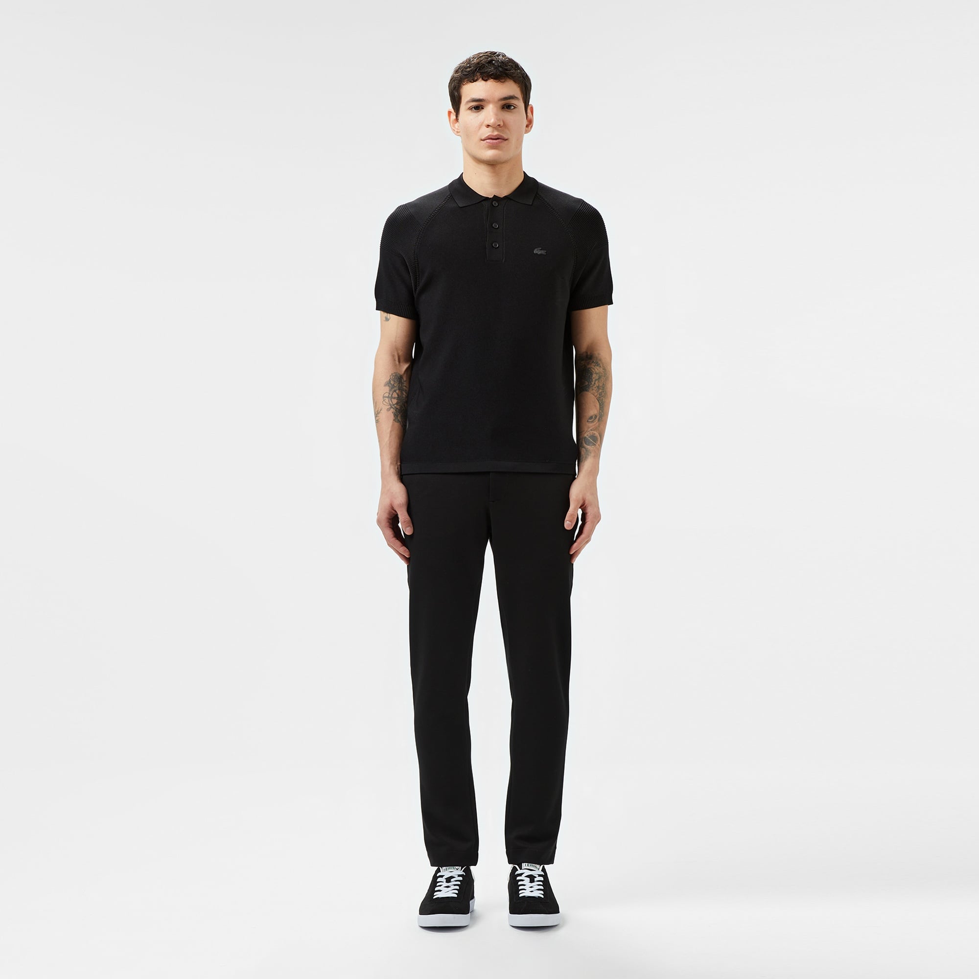 Erkek Regular Fit Siyah Pantolon