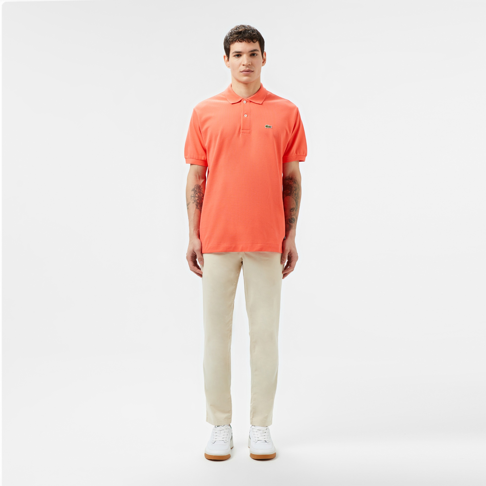 Lacoste L.12.12 Erkek Classic Fit Turuncu Polo