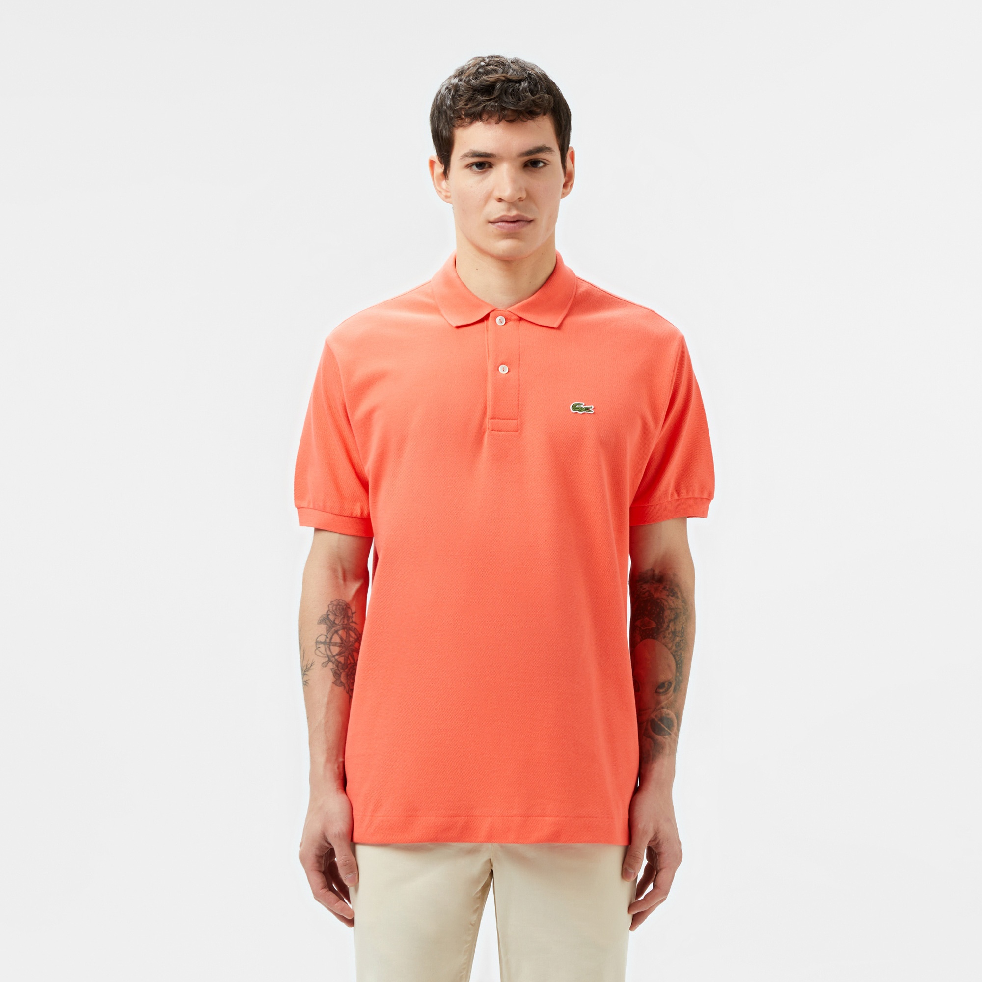 Lacoste L.12.12 Erkek Classic Fit Turuncu Polo