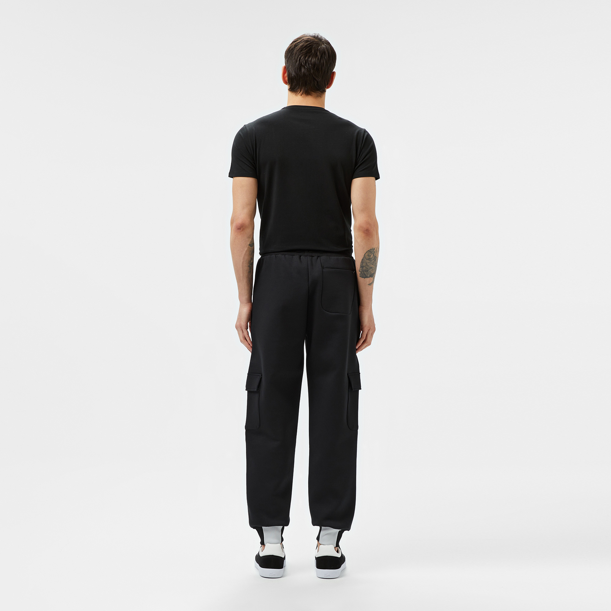 Lacoste Erkek Loose Fit Siyah Eşofman Altı XH0507-031 | Lacoste