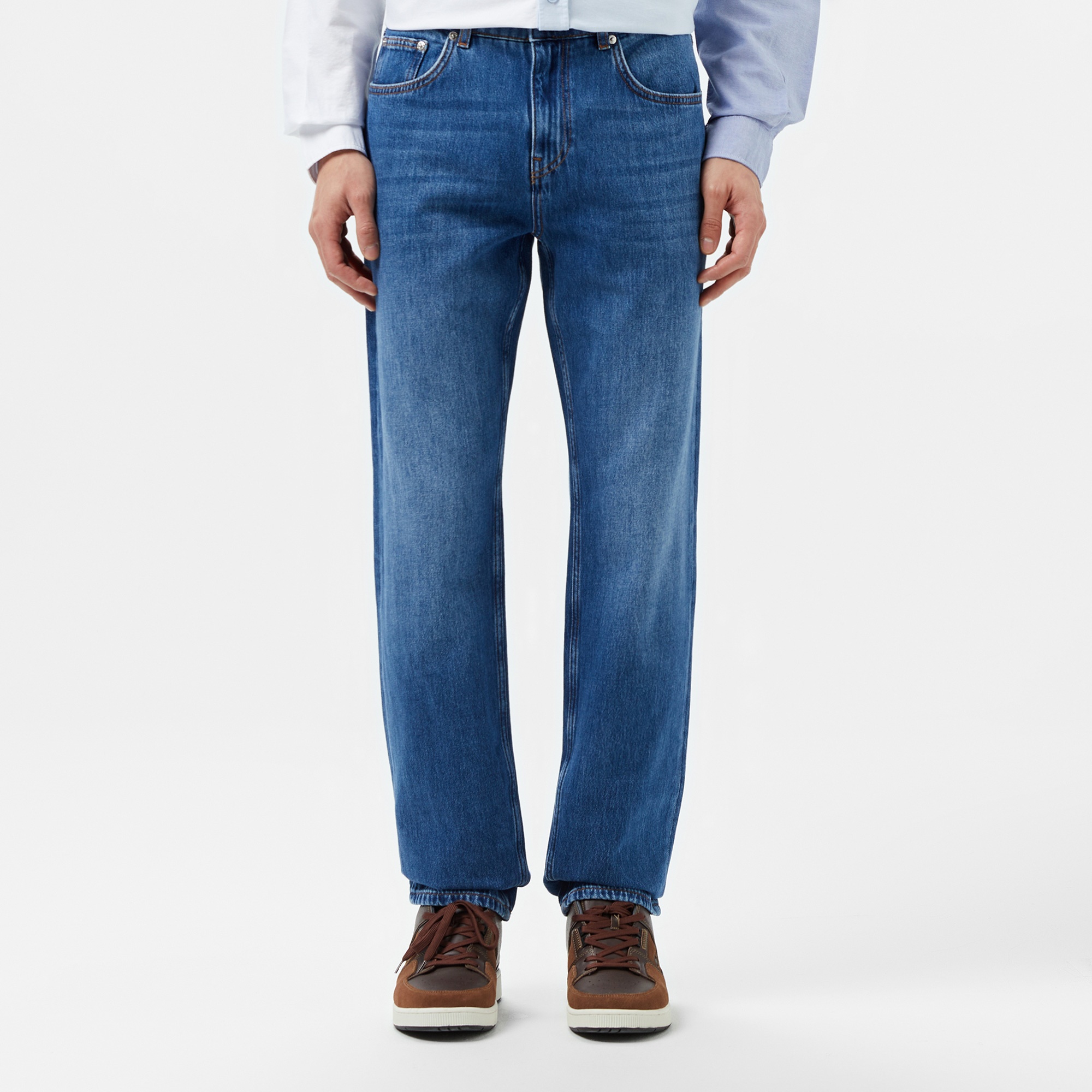 Lacoste Erkek Koyu Mavi Jean Pantolon