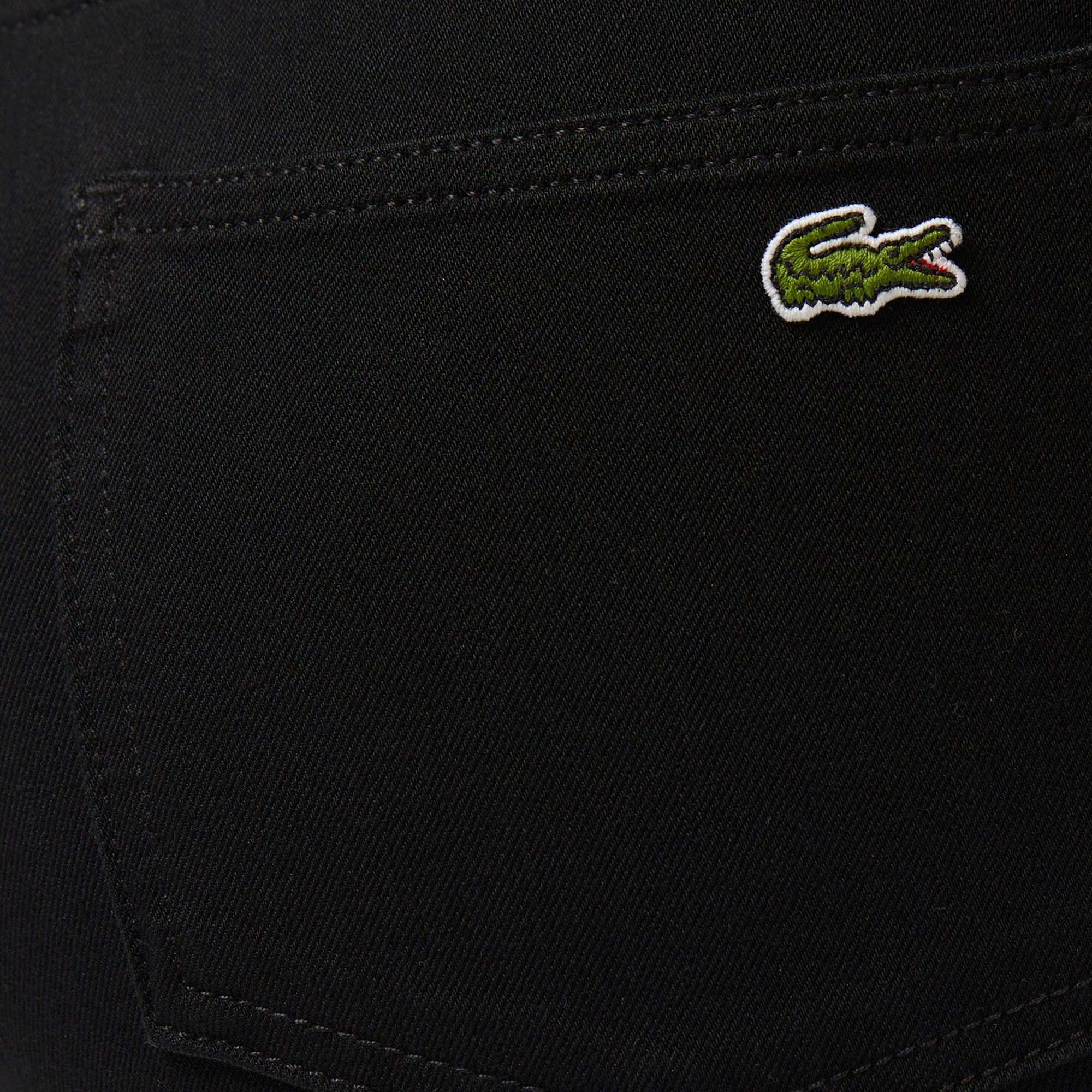 Lacoste Kadın Skinny Fit Siyah Jean Pantolon