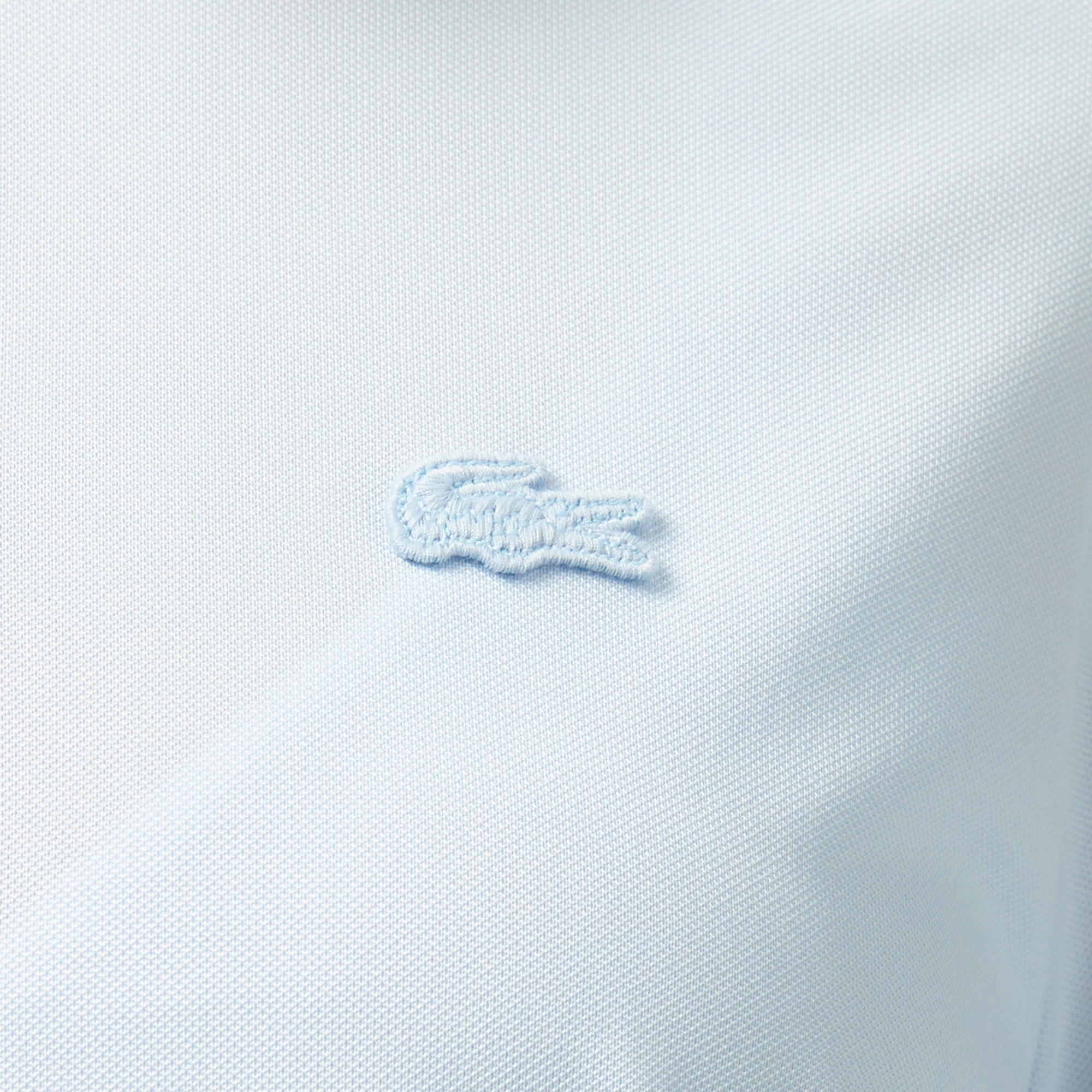 Lacoste Kadın Slim Fit Açık Mavi Gömlek