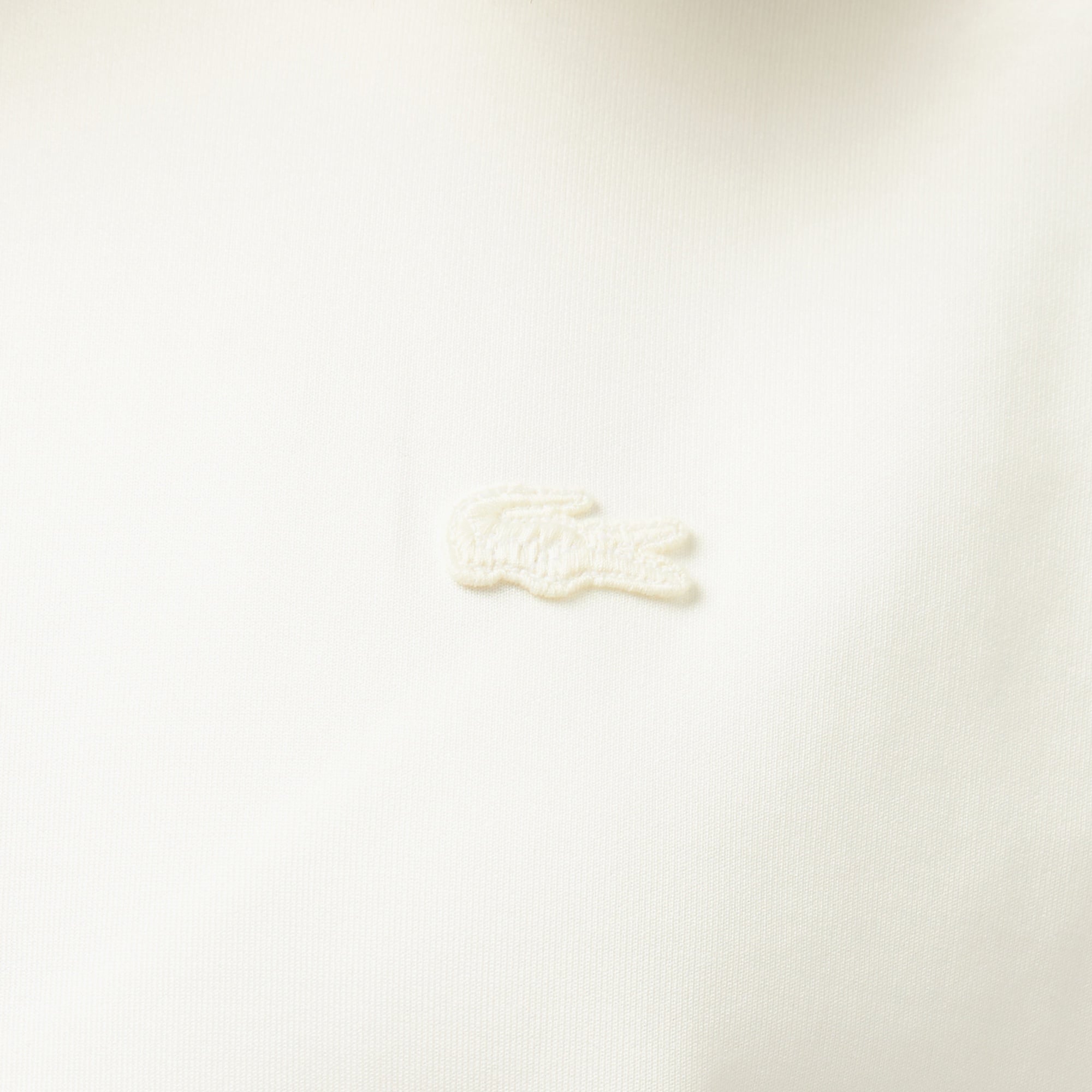 Lacoste Kadın Bisiklet Yaka Beyaz T-Shirt