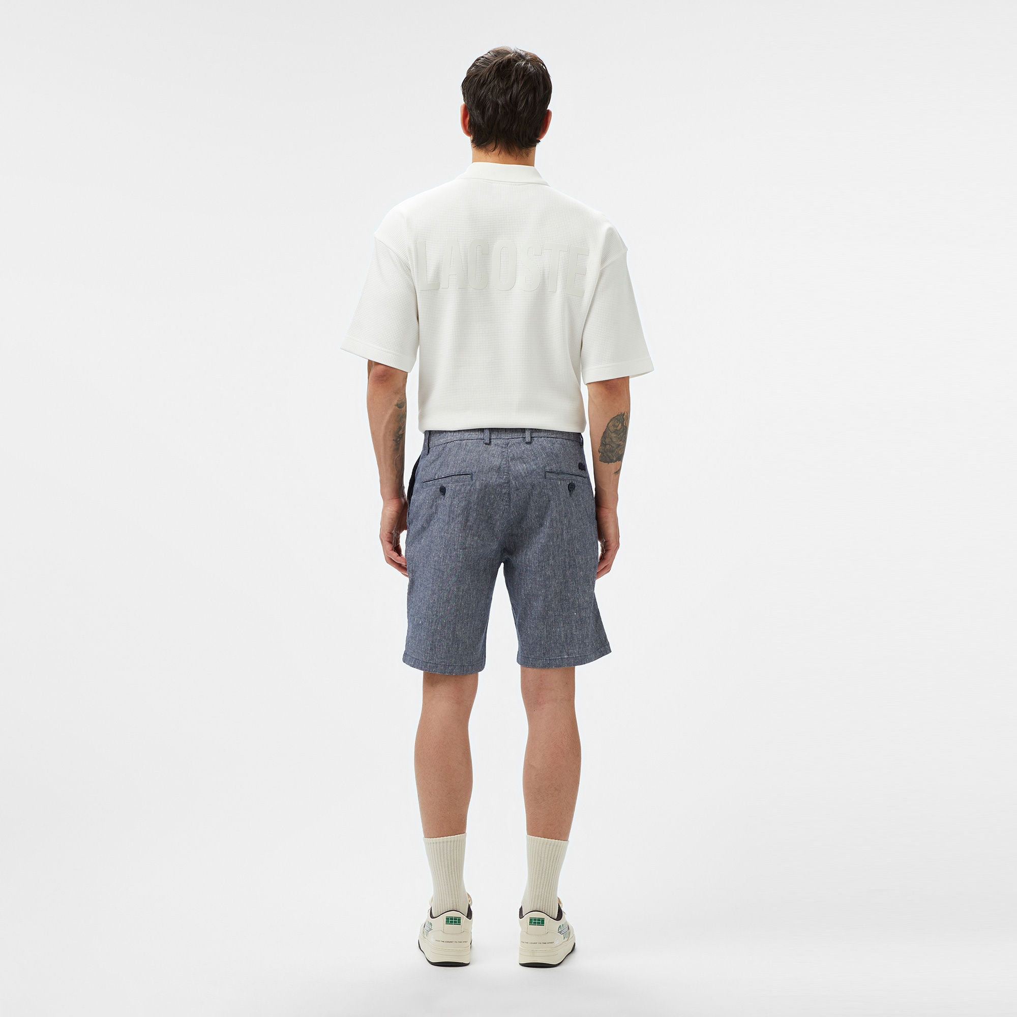 Lacoste Erkek Regular Fit Lacivert Bermuda Şort