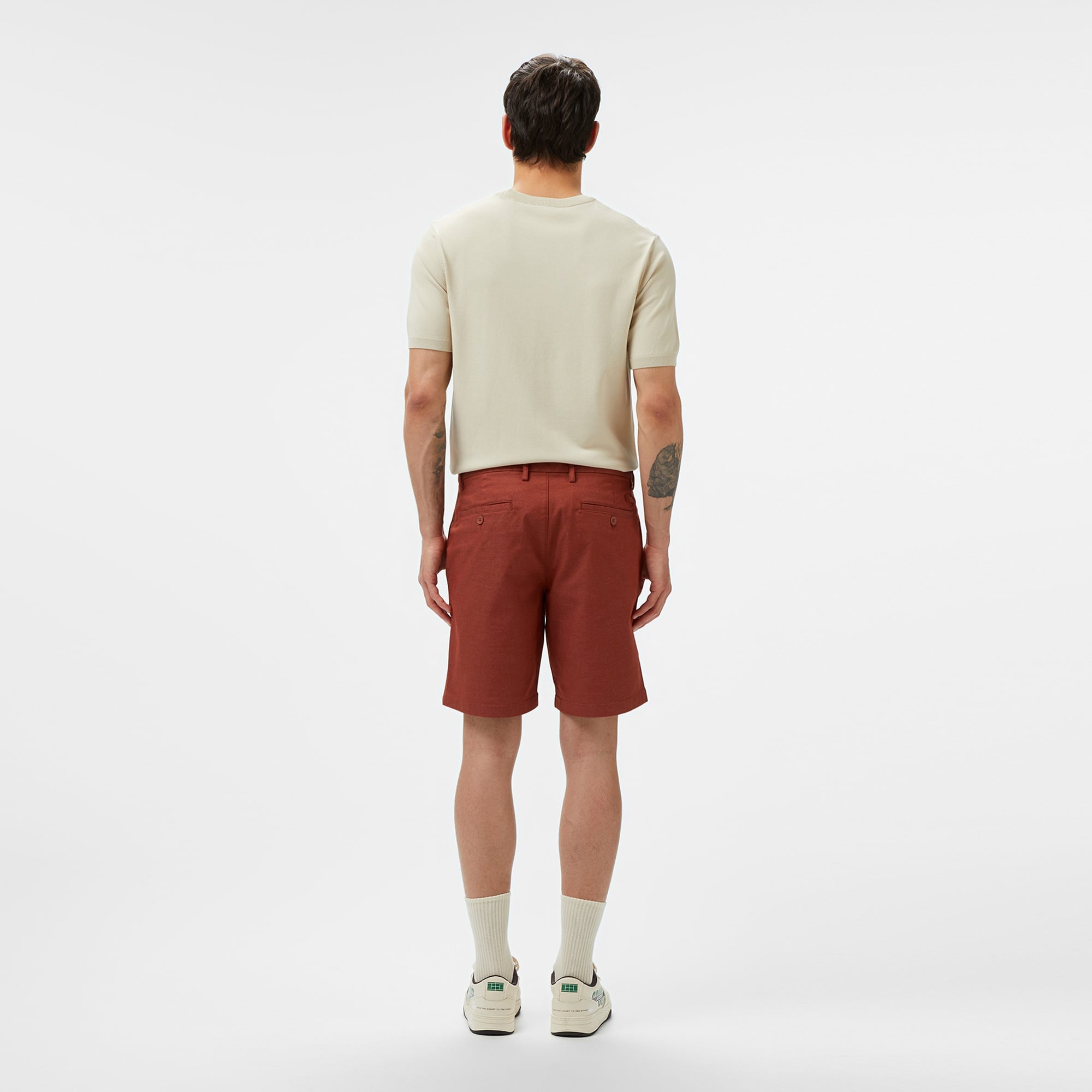 Lacoste Erkek Slim Fit Kahverengi Bermuda Şort