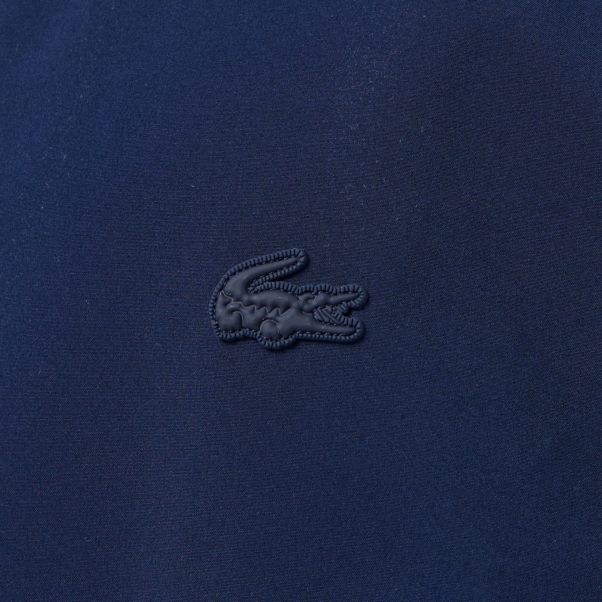 Lacoste Erkek Regular Fit Kapüşonlu Lacivert Yağmurluk