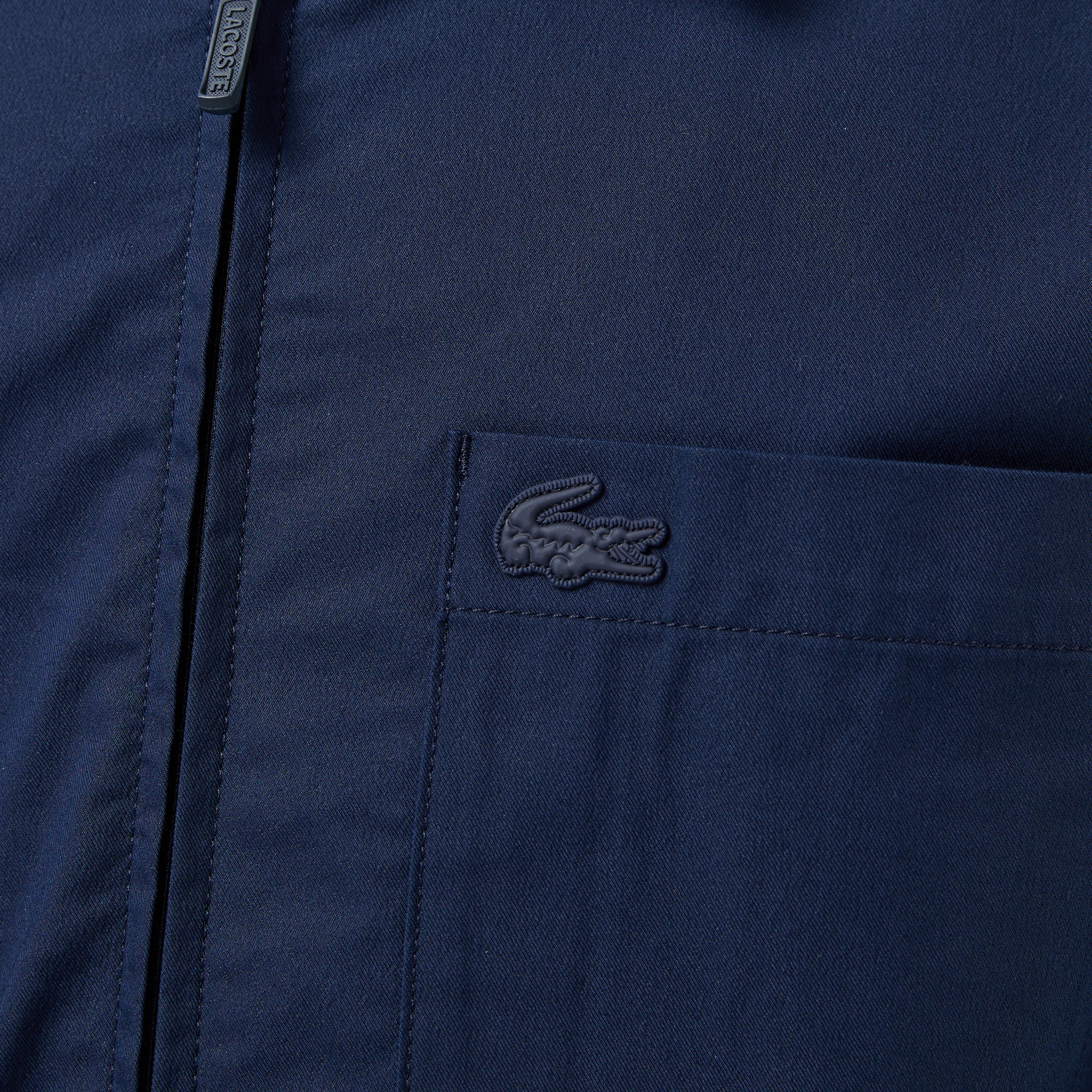 Lacoste Erkek Regular Fit Gömlek Yaka Lacivert Ceket