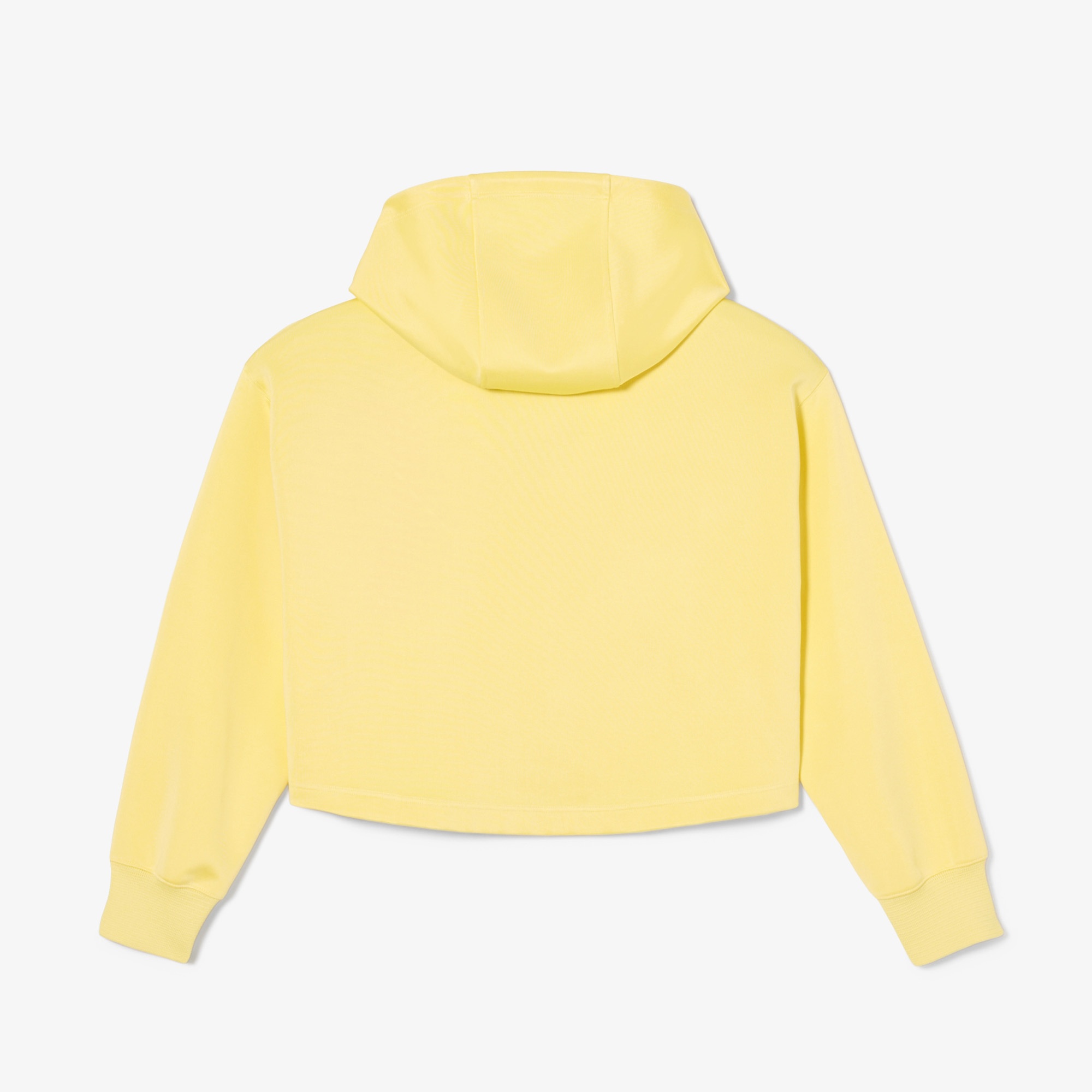 SS25 RUNWAY Erkek Oversize Fit Kapüşonlu Sarı Sweatshirt