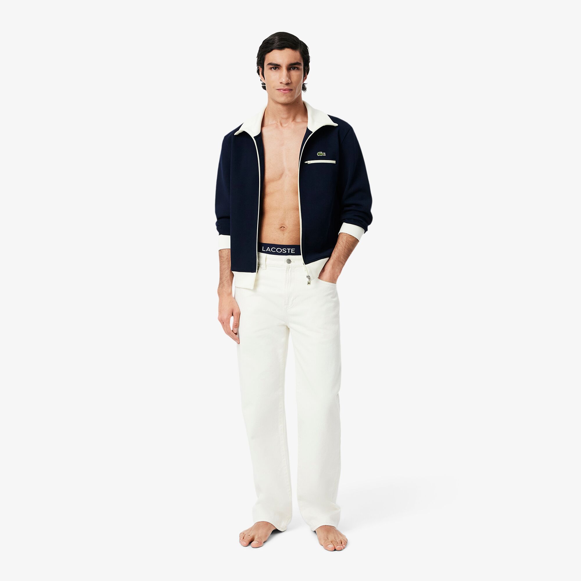Lacoste Erkek 3'lü Renkli Boxer görsel 7